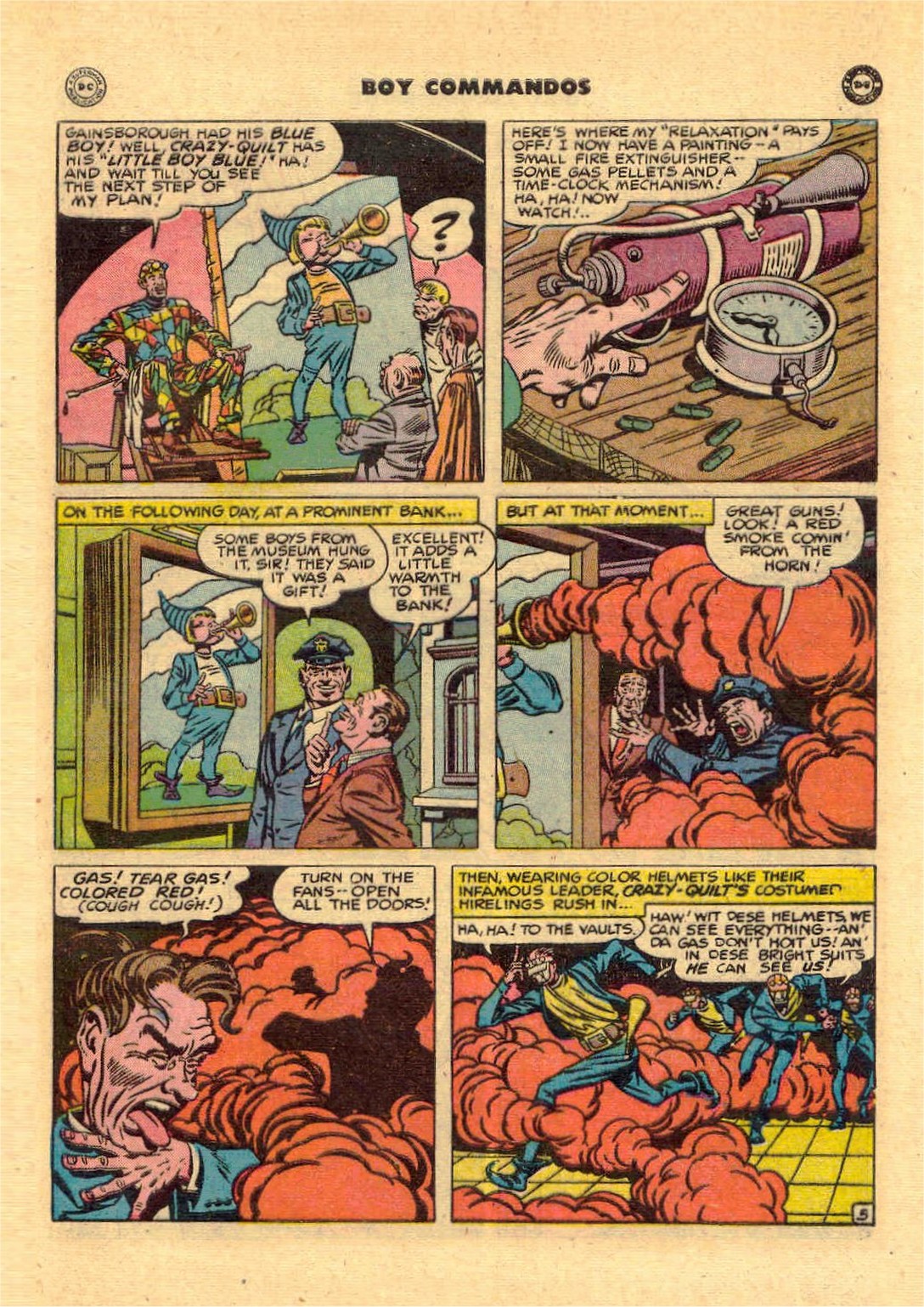 Read online Boy Commandos comic -  Issue #33 - 40