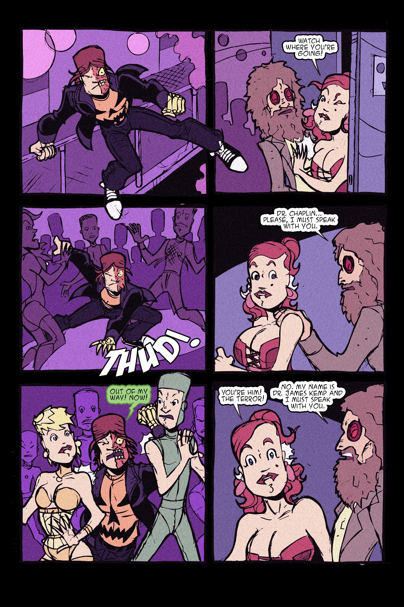 Read online Halloween Man vs. the Invisible Man comic -  Issue # TPB - 47