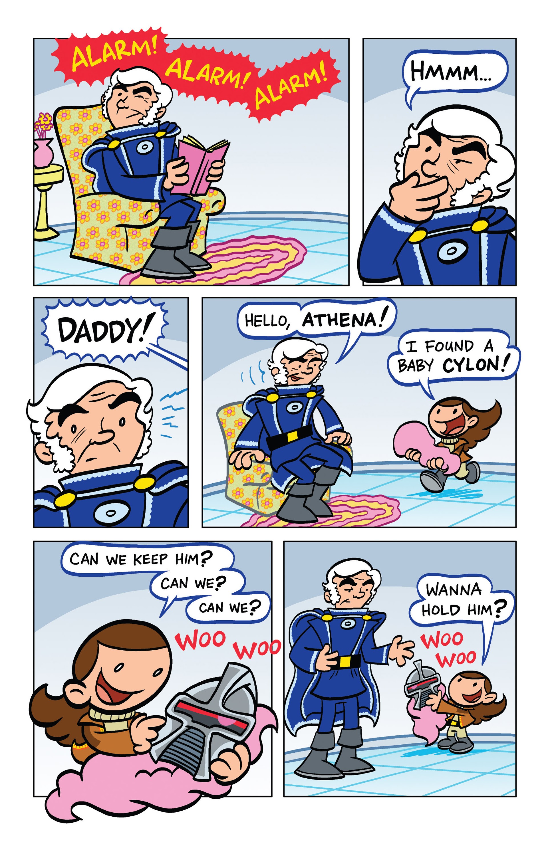 Read online Li'l Battlestar Galactica comic -  Issue # Full - 14