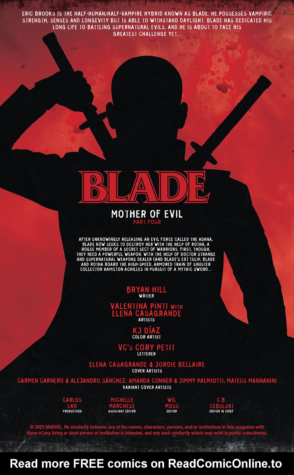 Blade (2023) issue 4 - Page 2