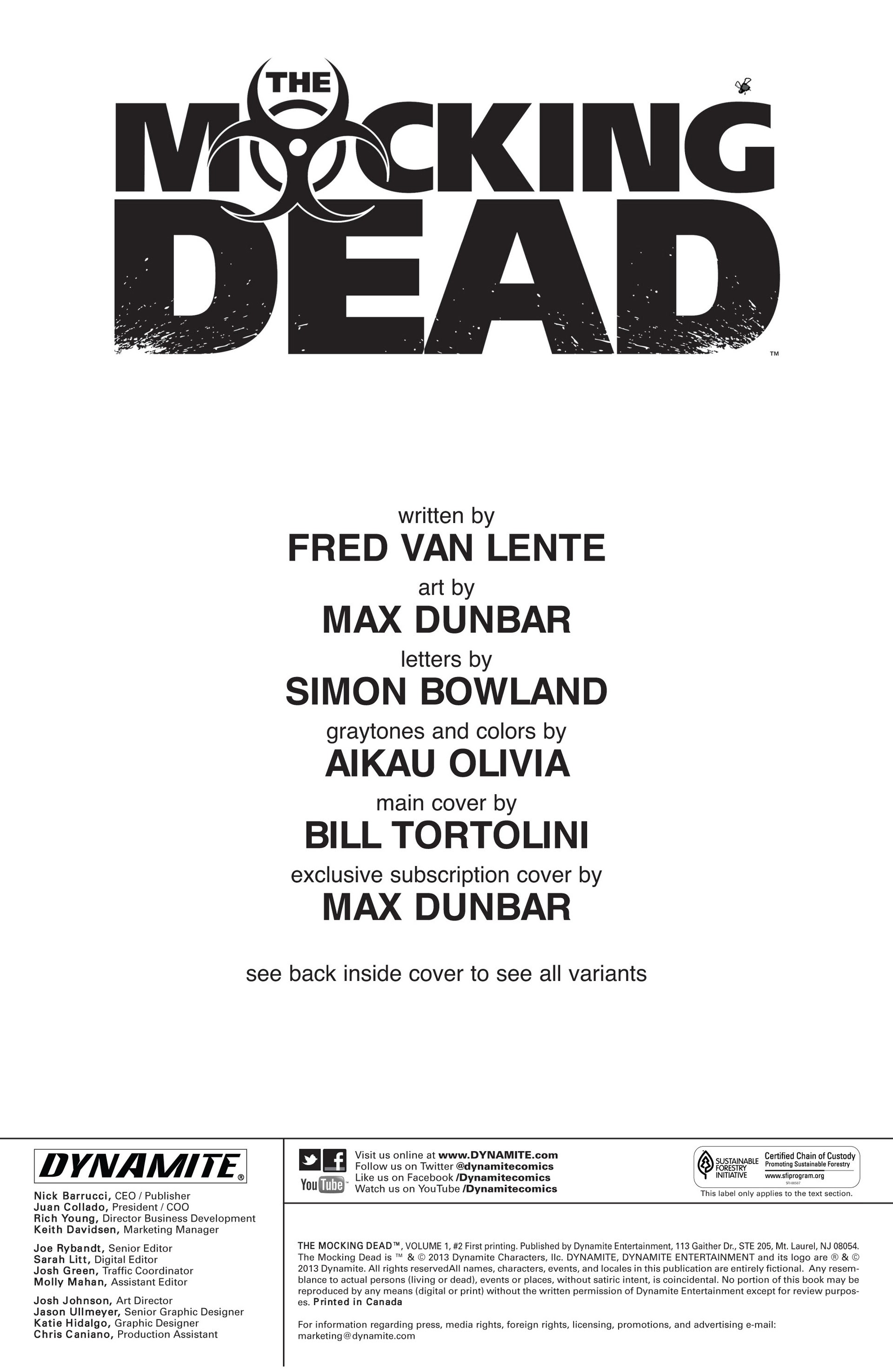 Read online The Mocking Dead comic -  Issue #2 - 2