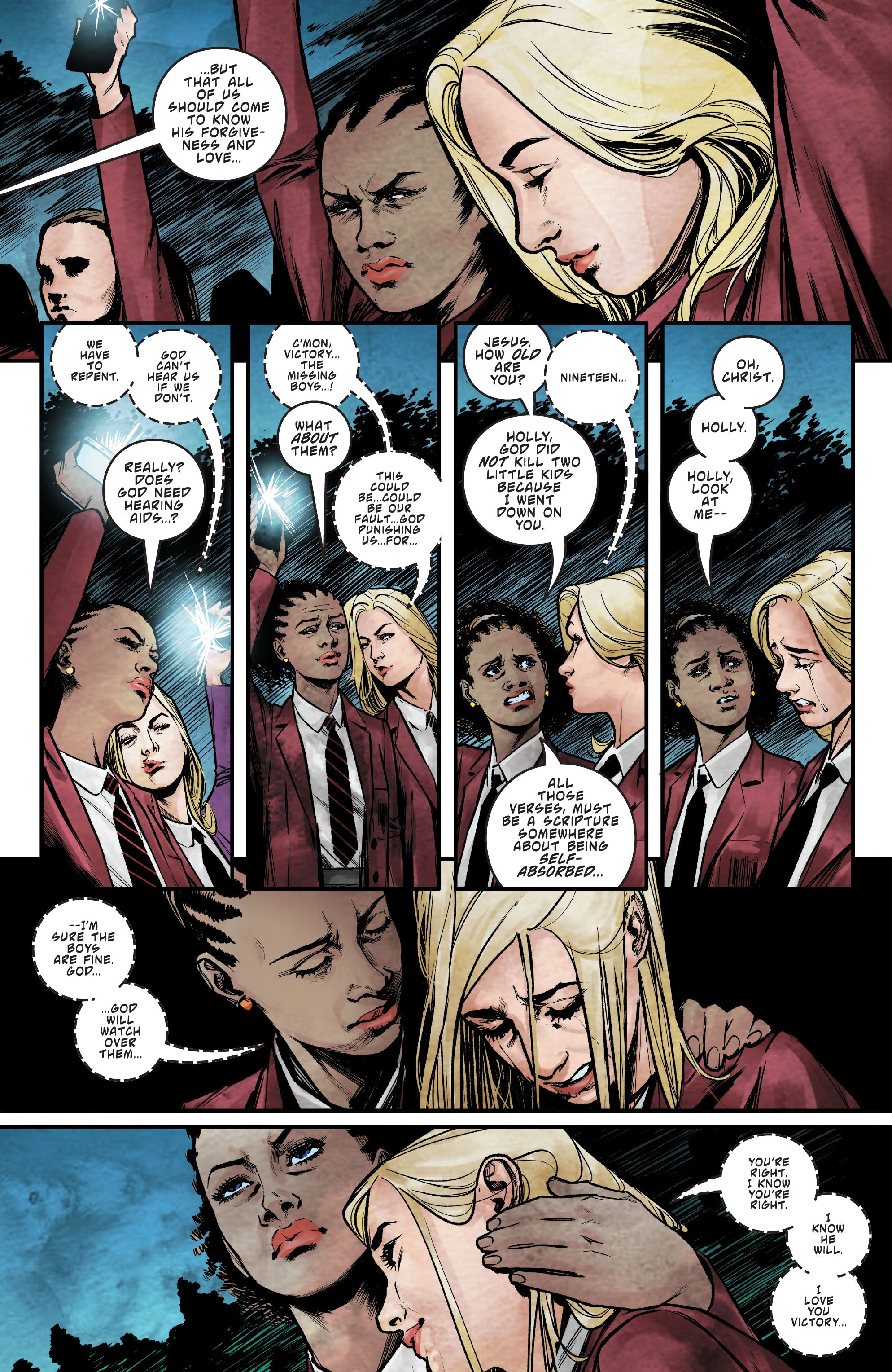 Read online Sacred Six comic -  Issue #3 - 16