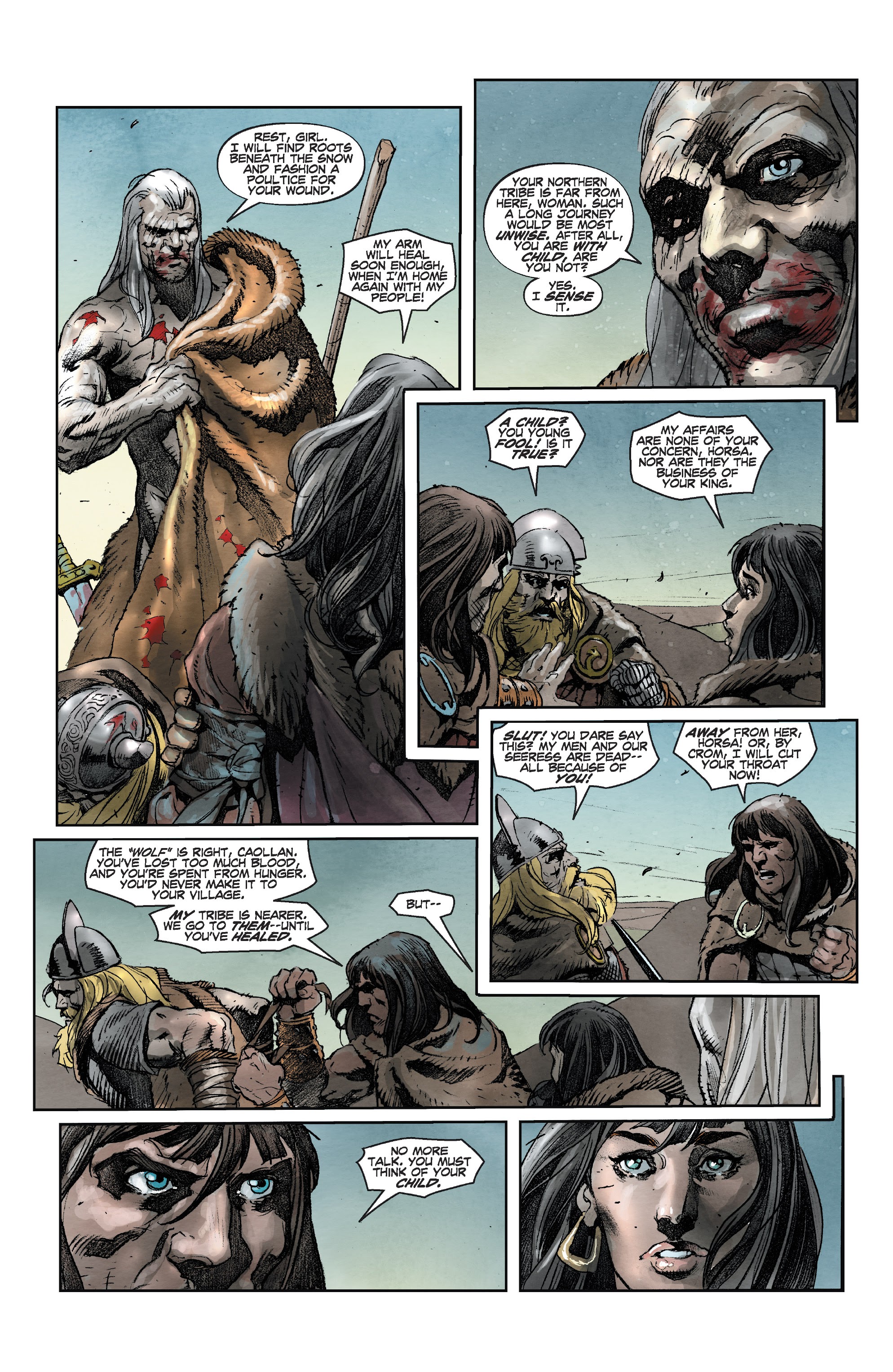 Read online Conan Chronicles Epic Collection comic -  Issue # TPB Return to Cimmeria (Part 4) - 96