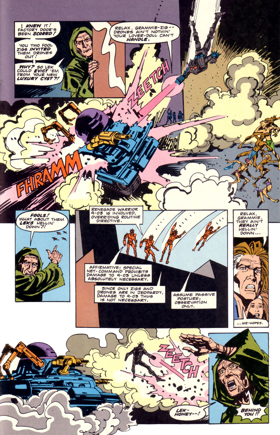 Read online Electric Warrior comic -  Issue #5 - 17