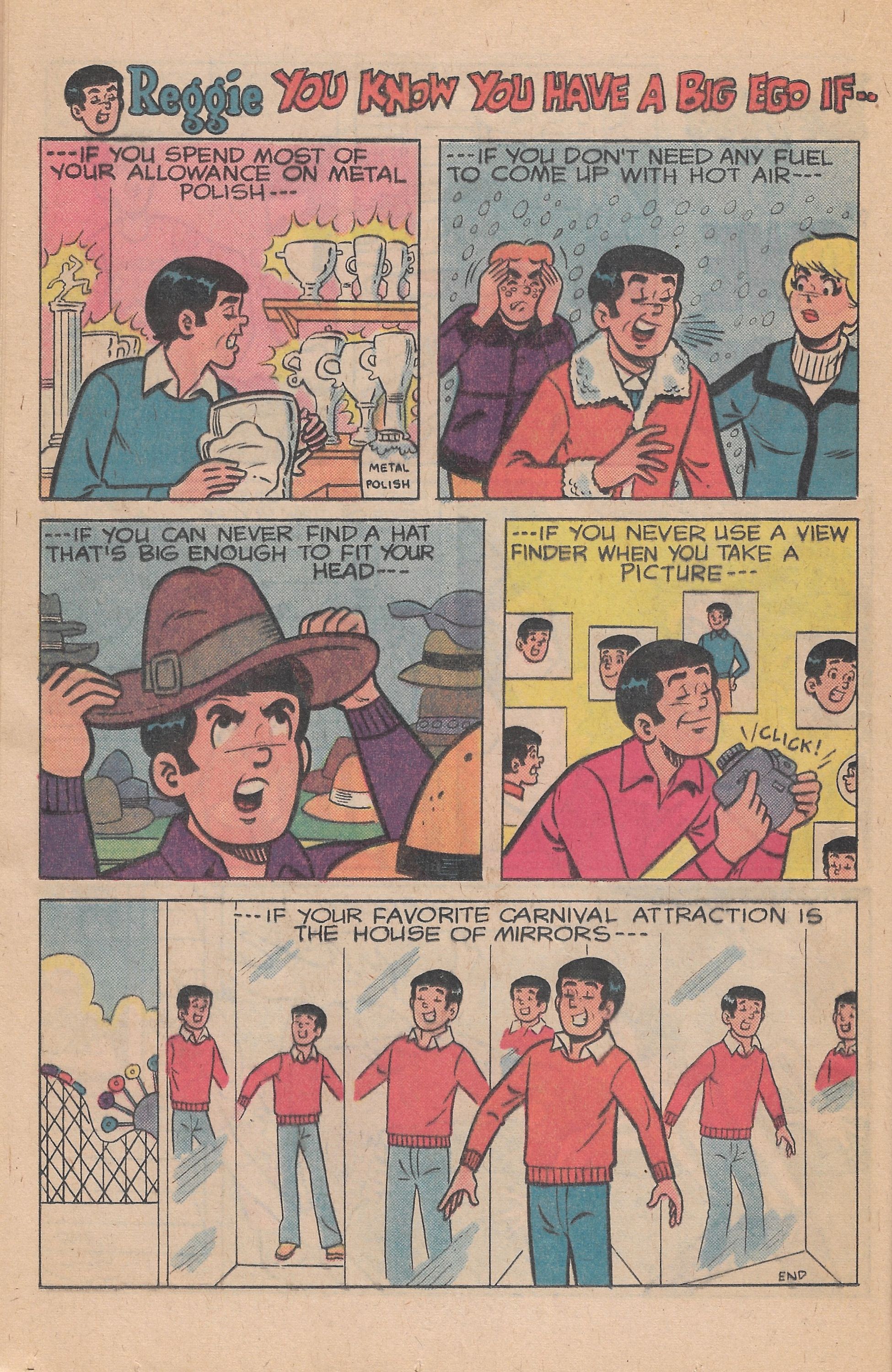 Read online Reggie's Wise Guy Jokes comic -  Issue #54 - 24