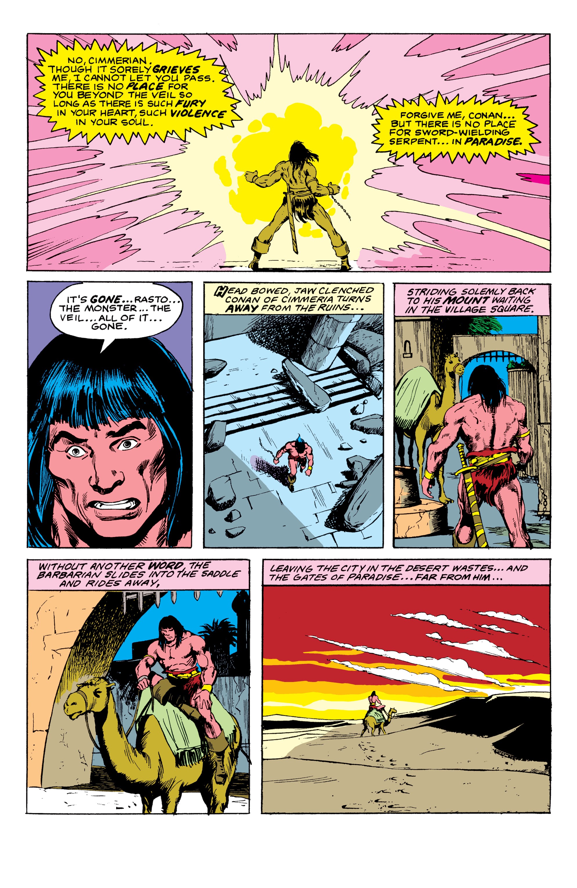 Read online Conan the Barbarian Epic Collection: The Original Marvel Years - Of Once and Future Kings comic -  Issue # TPB (Part 4) - 7