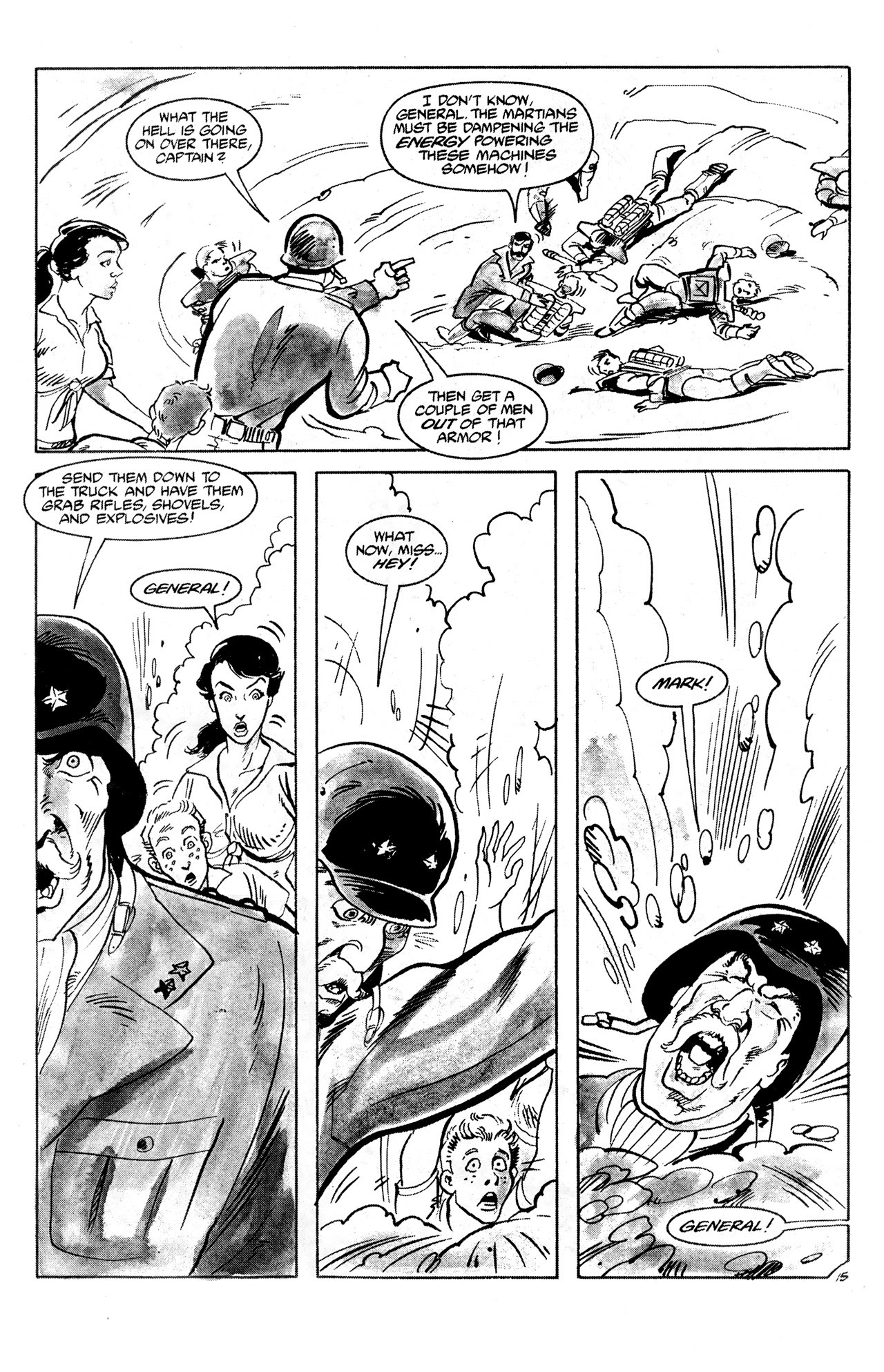 Read online Invaders From Mars (1990) comic -  Issue #3 - 17