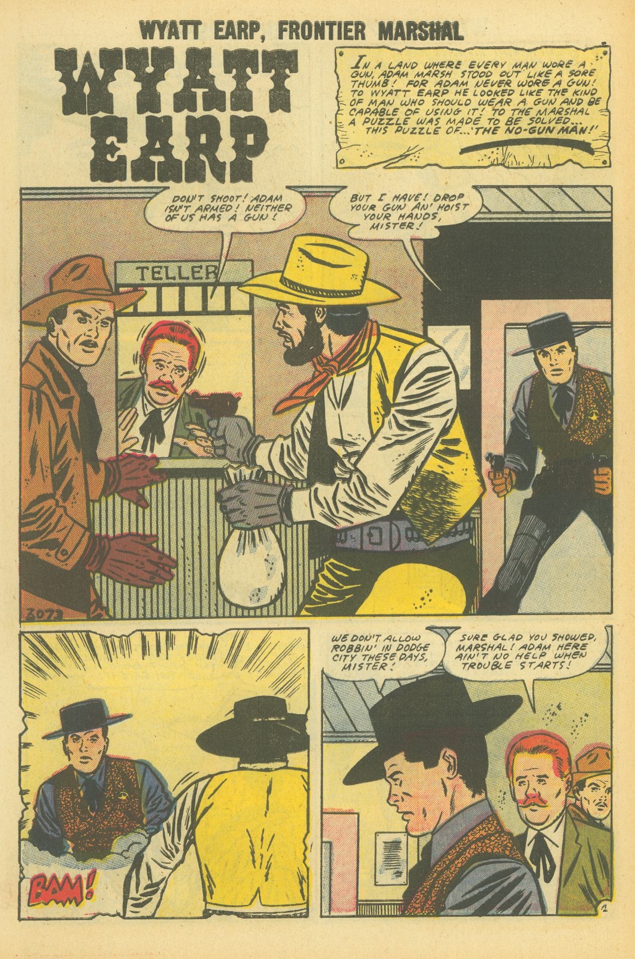 Read online Wyatt Earp Frontier Marshal comic -  Issue #20 - 11