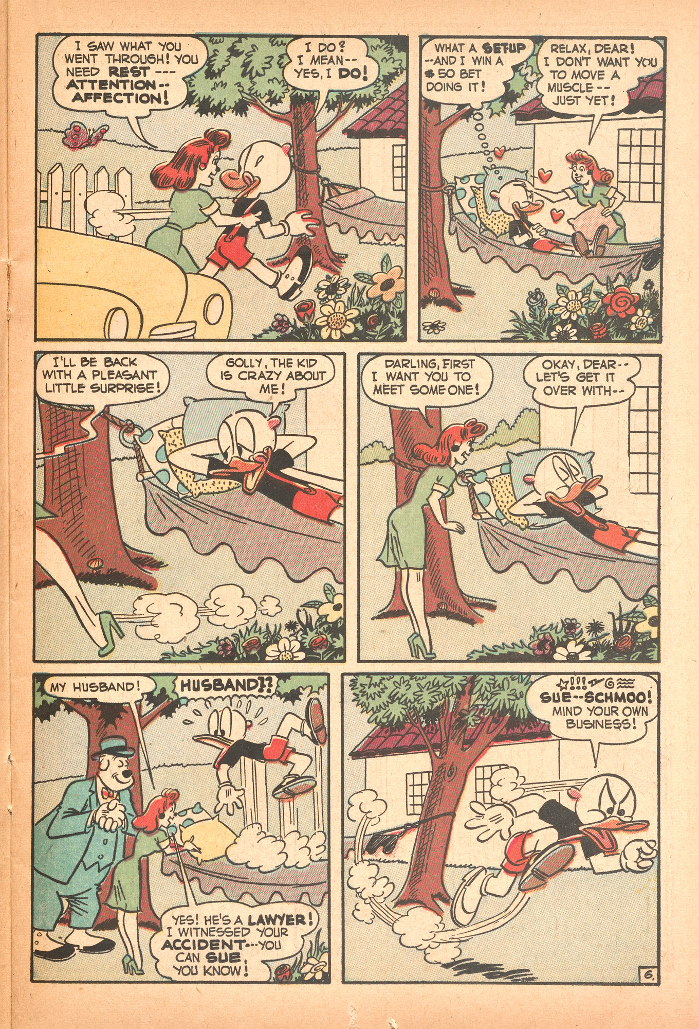 Read online Super Duck Comics comic -  Issue #31 - 17