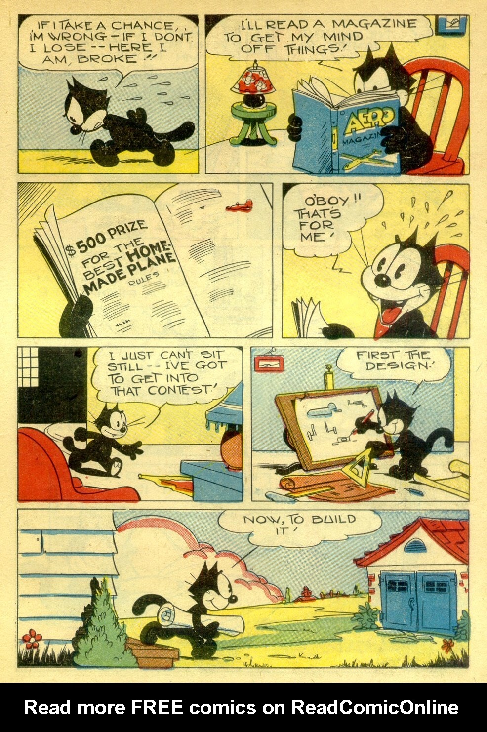 Read online Felix the Cat (1948) comic -  Issue #7 - 24