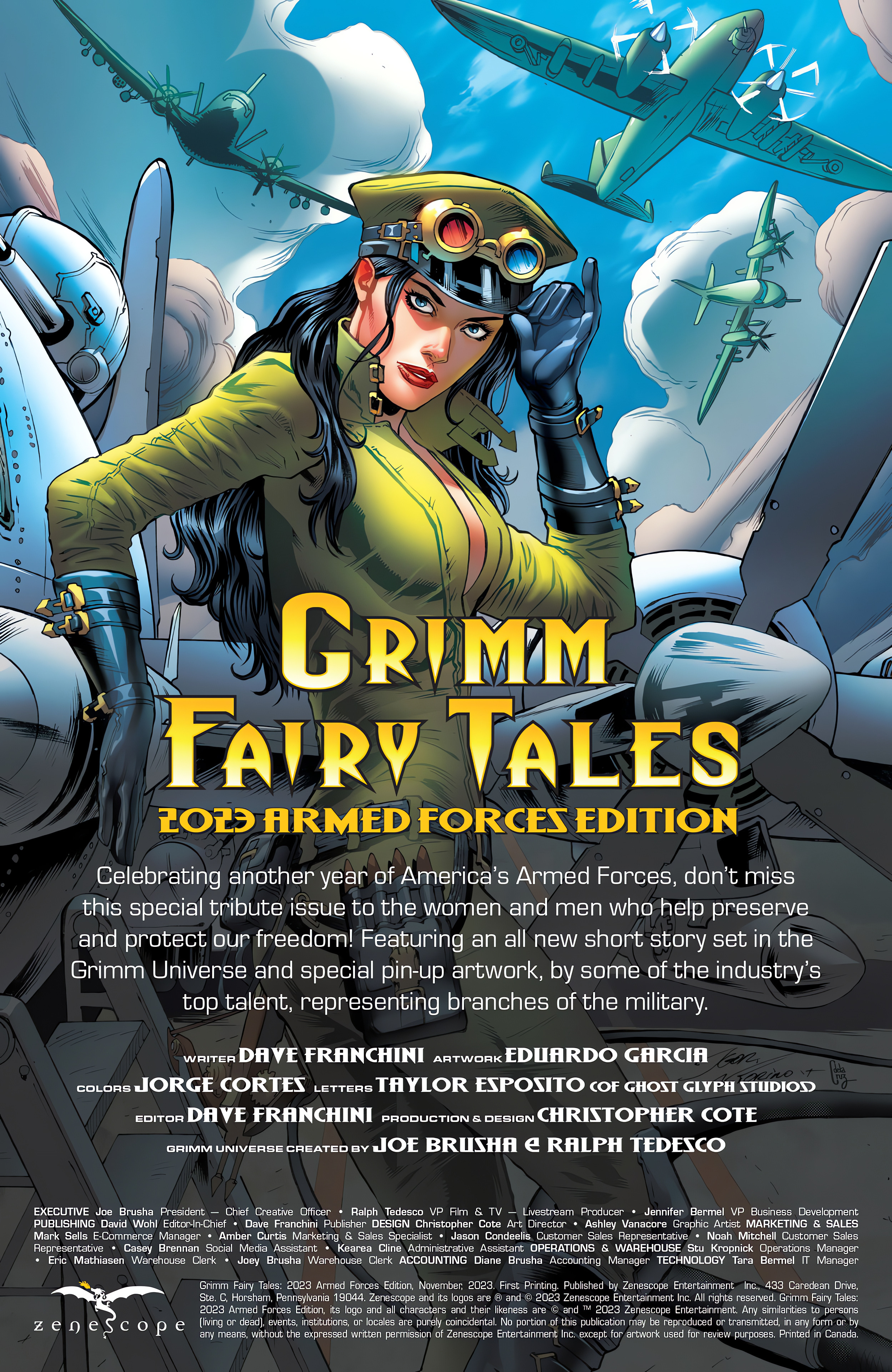 Read online Grimm Fairy Tales: 2023 Armed Forces Edition comic -  Issue # Full - 2