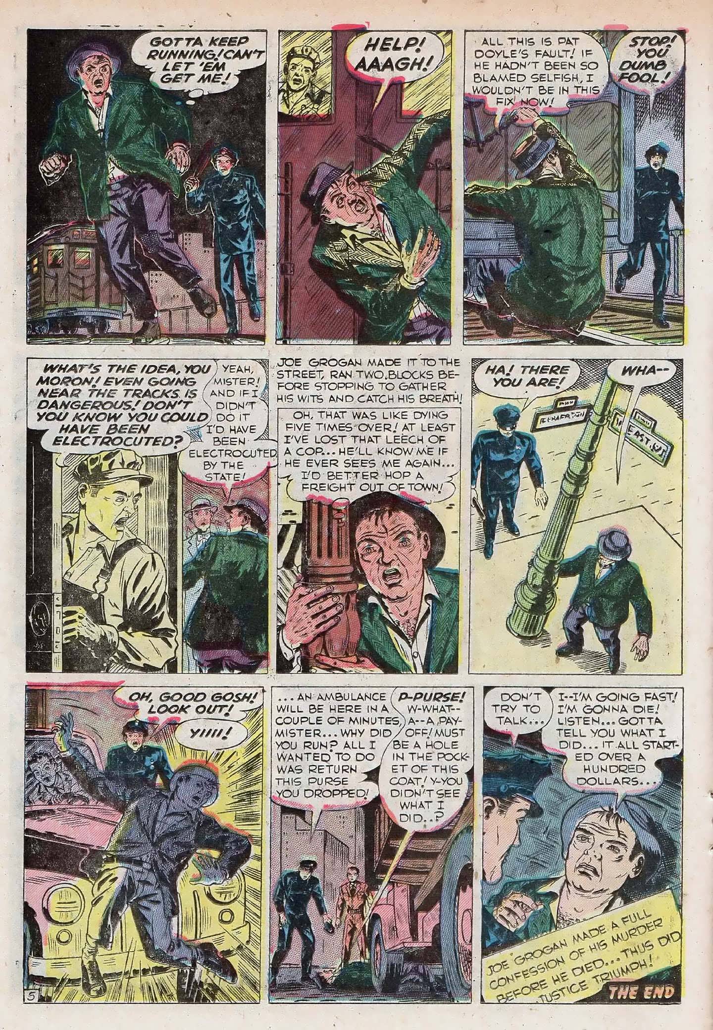 Read online Crime Cases Comics (1951) comic -  Issue #12 - 16