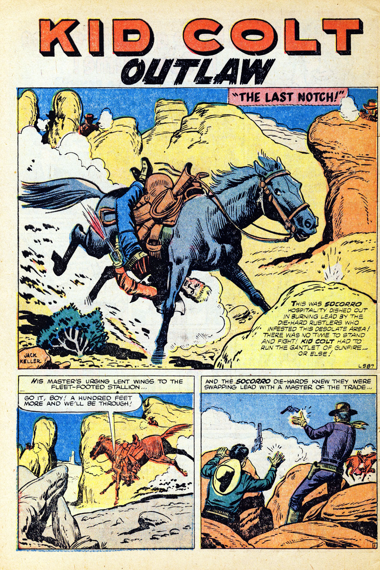 Read online Kid Colt Outlaw comic -  Issue #71 - 10