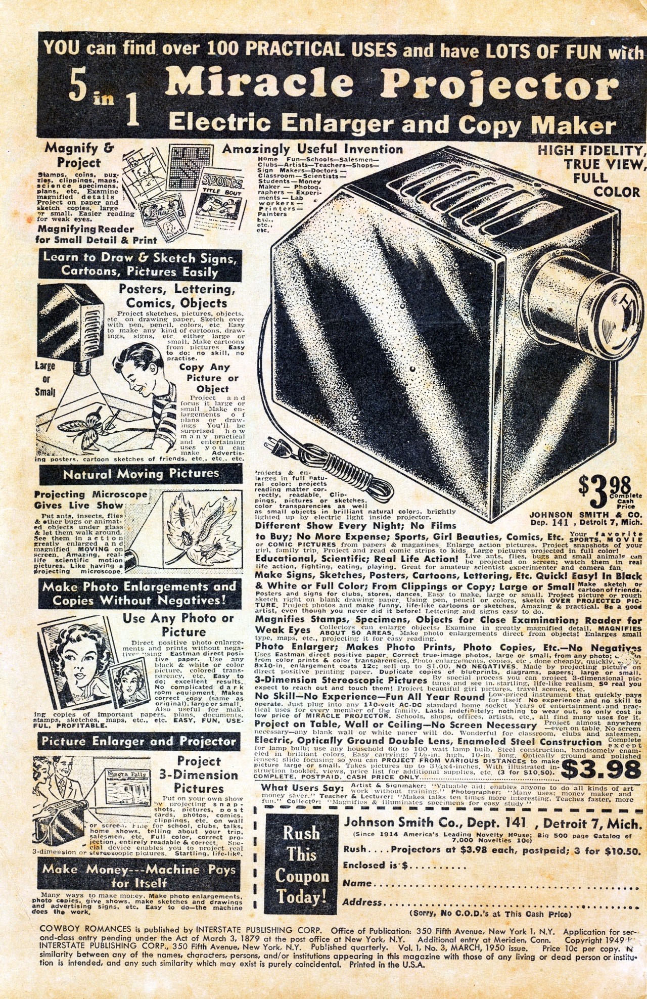 Read online Cowboy Romances comic -  Issue #3 - 2