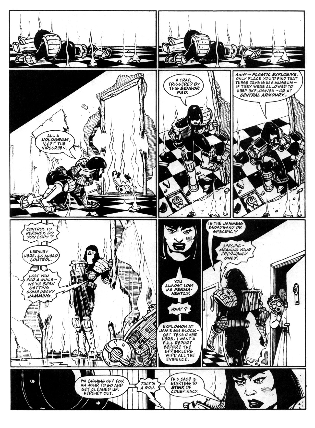 Read online Judge Dredd: The Megazine (vol. 2) comic -  Issue #15 - 17