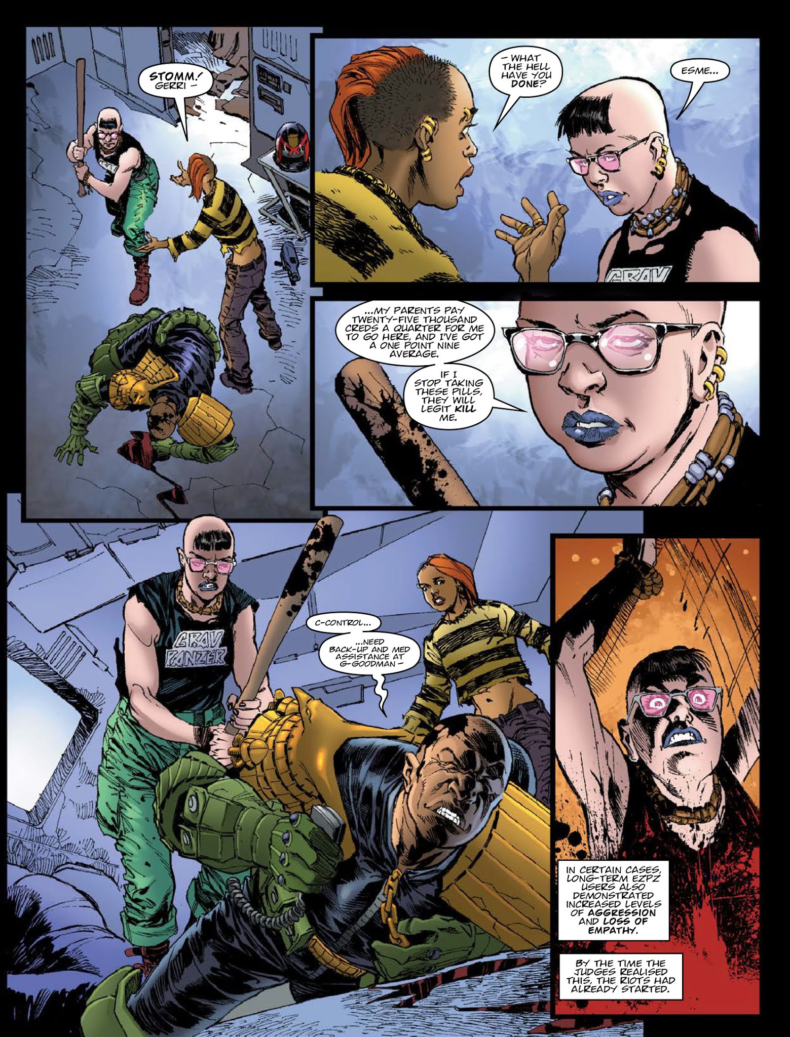Read online Judge Dredd Megazine (Vol. 5) comic -  Issue #399 - 10