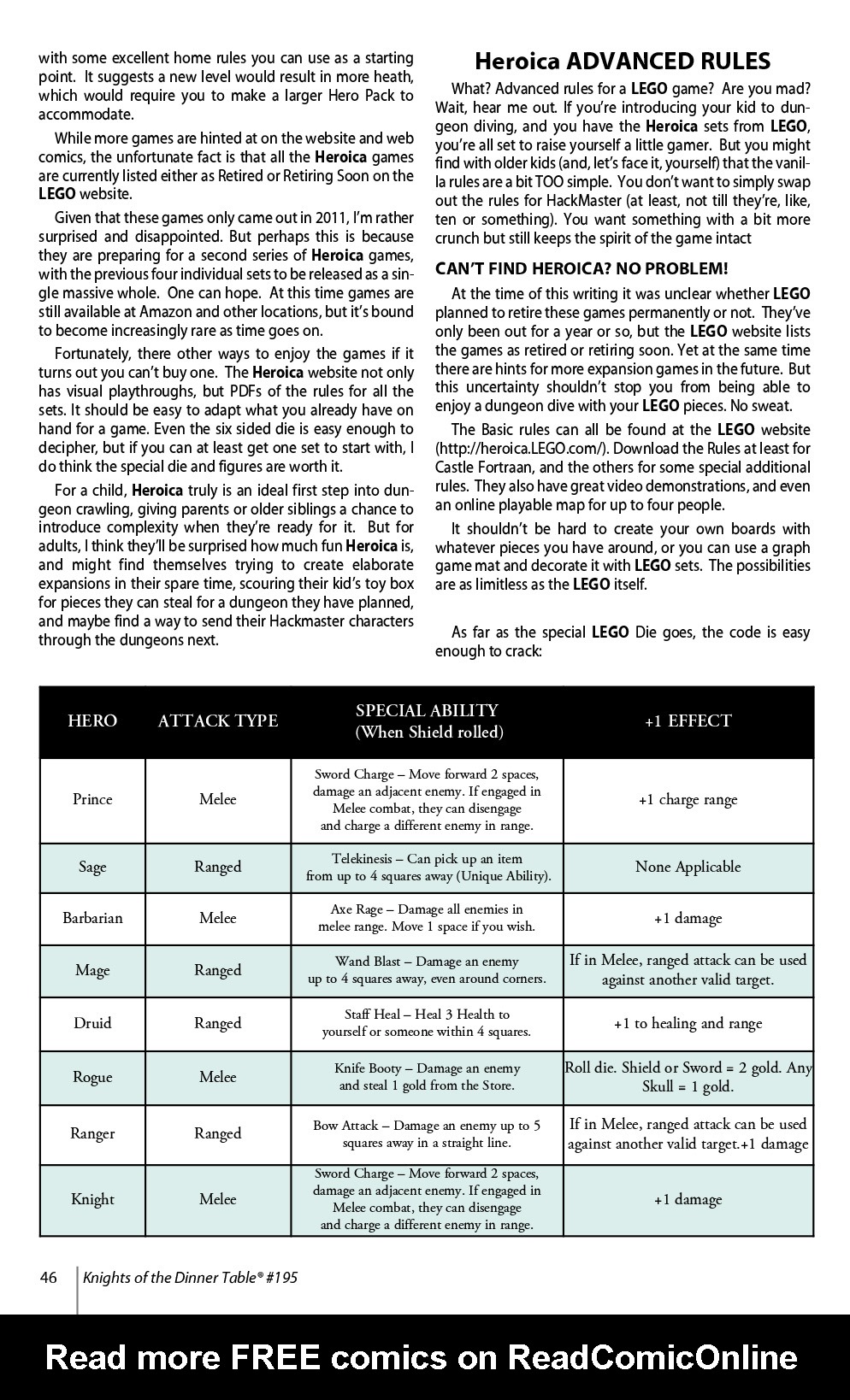 Read online Knights of the Dinner Table comic -  Issue #195 - 48