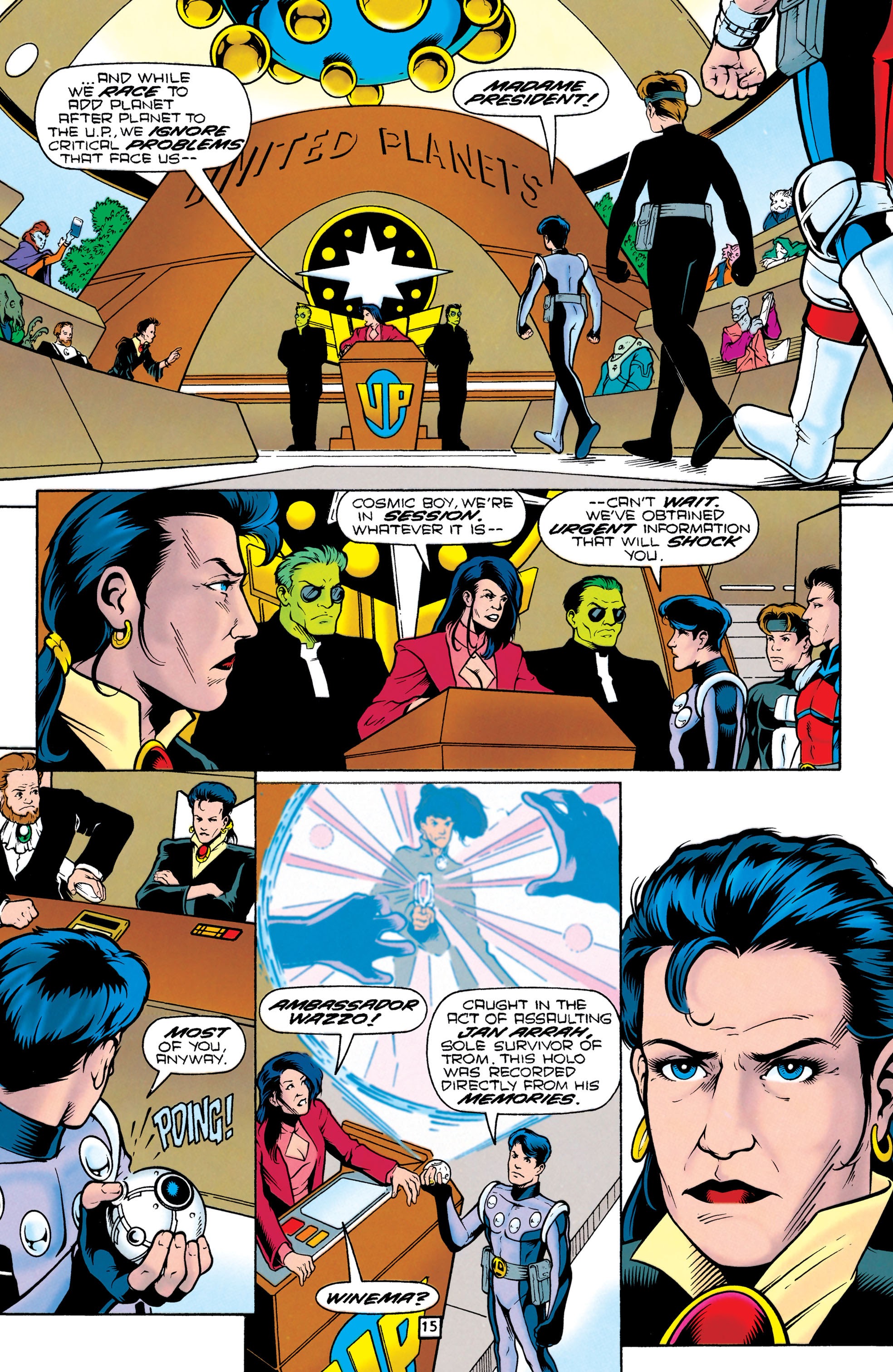 Read online Legionnaires comic -  Issue #34 - 15