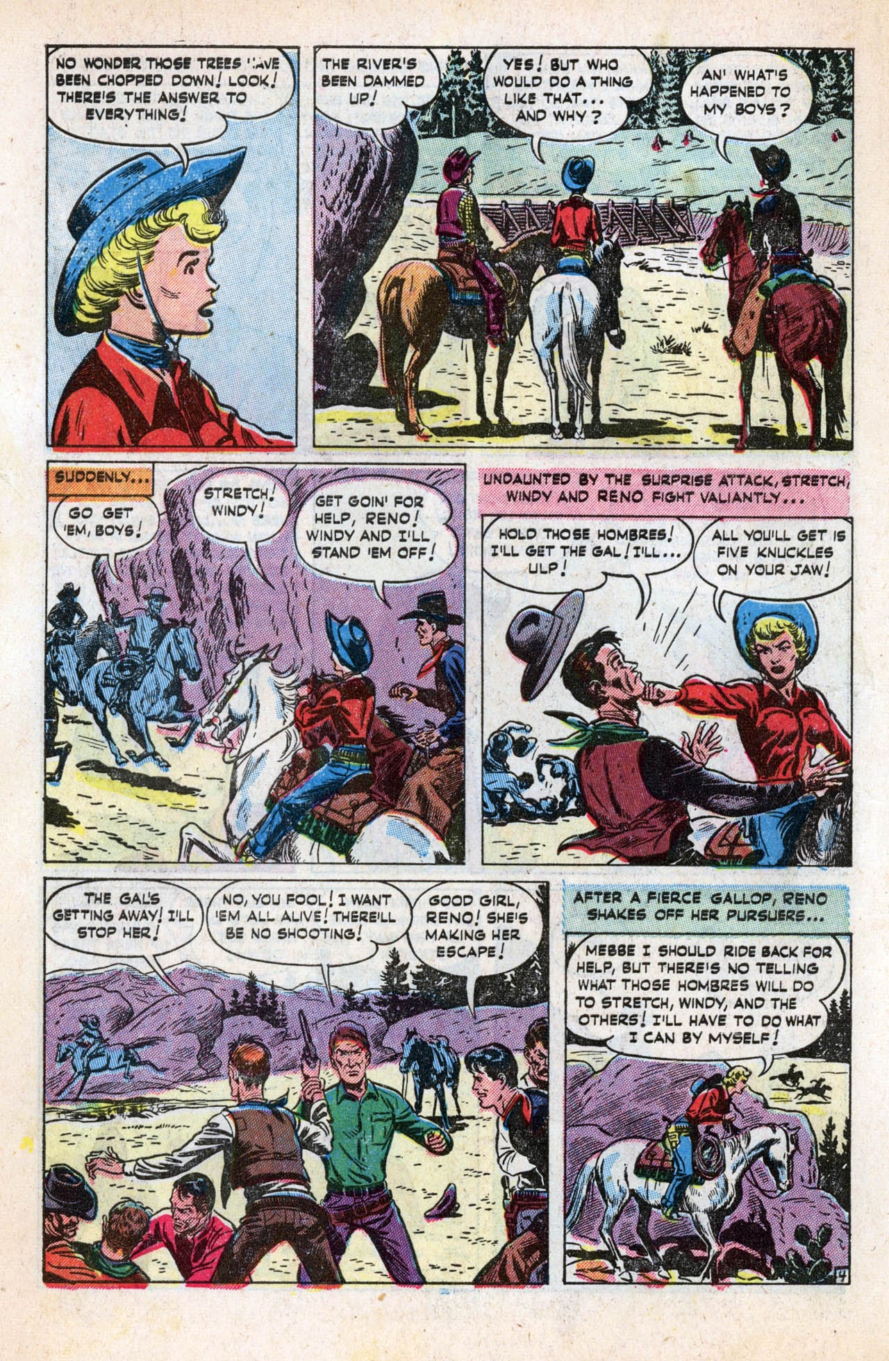Read online Reno Browne, Hollywood's Greatest Cowgirl comic -  Issue #50 - 6