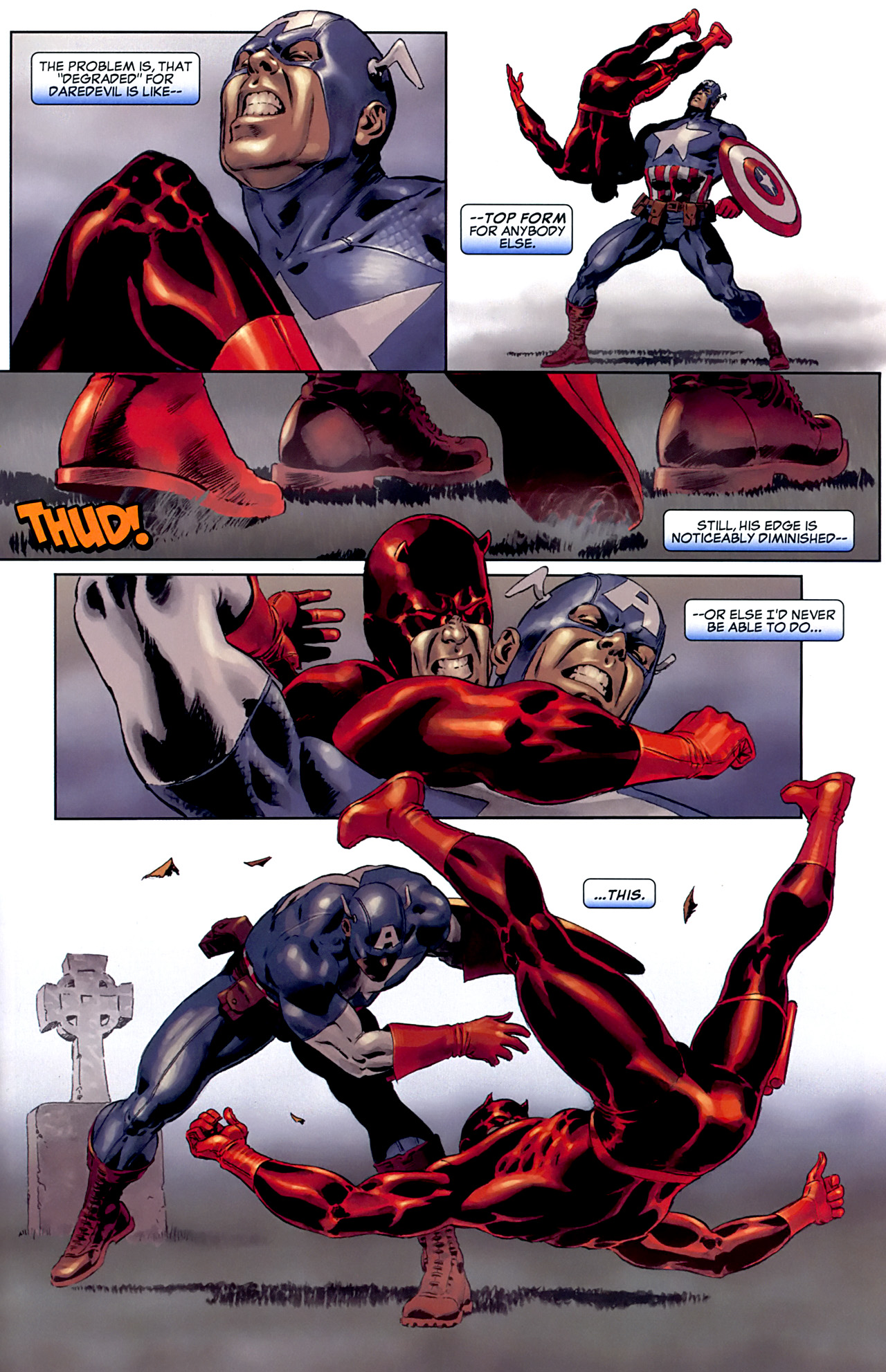 Read online Daredevil & Captain America: Dead On Arrival comic -  Issue # Full - 37