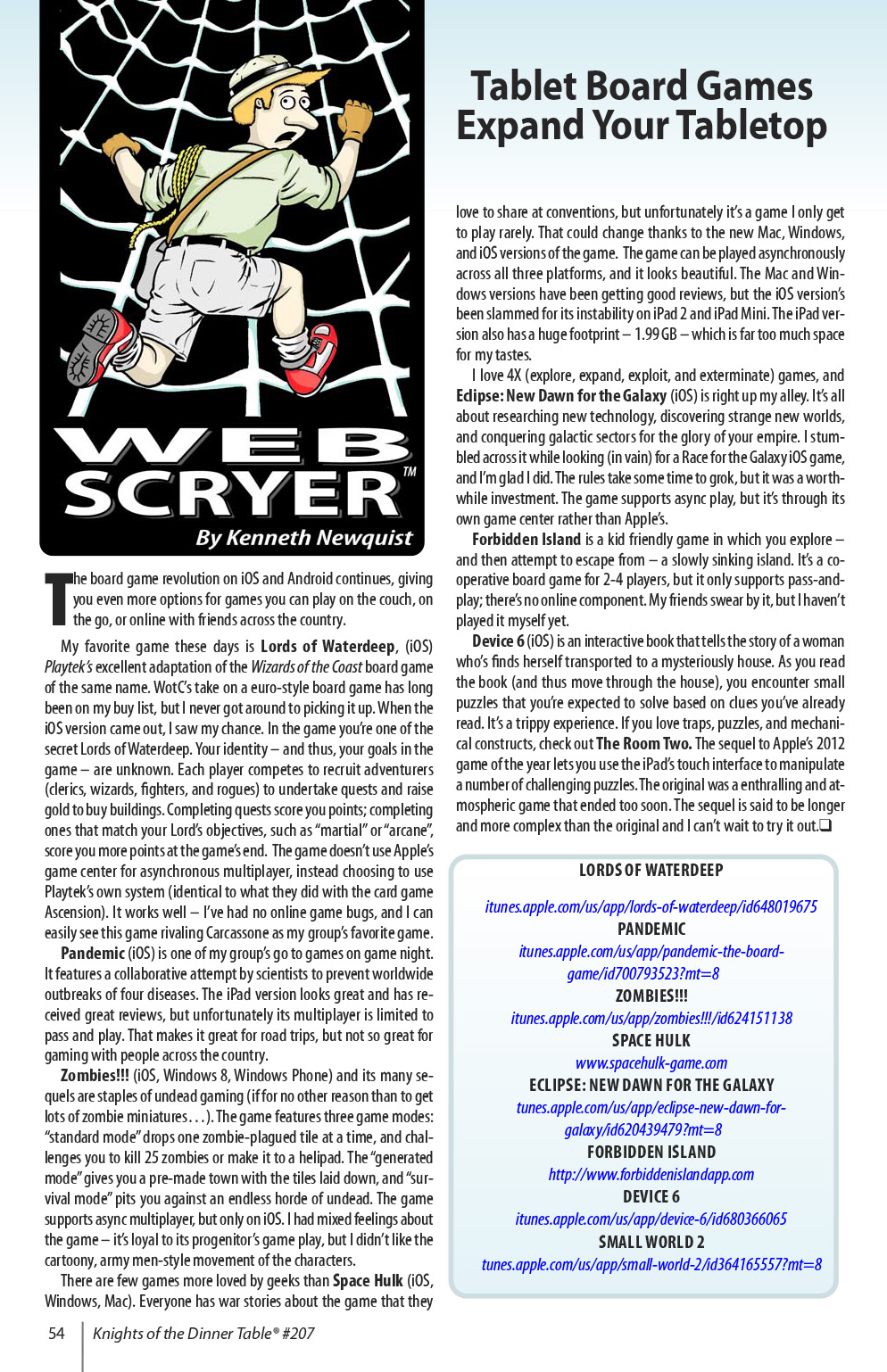 Read online Knights of the Dinner Table comic -  Issue #207 - 57