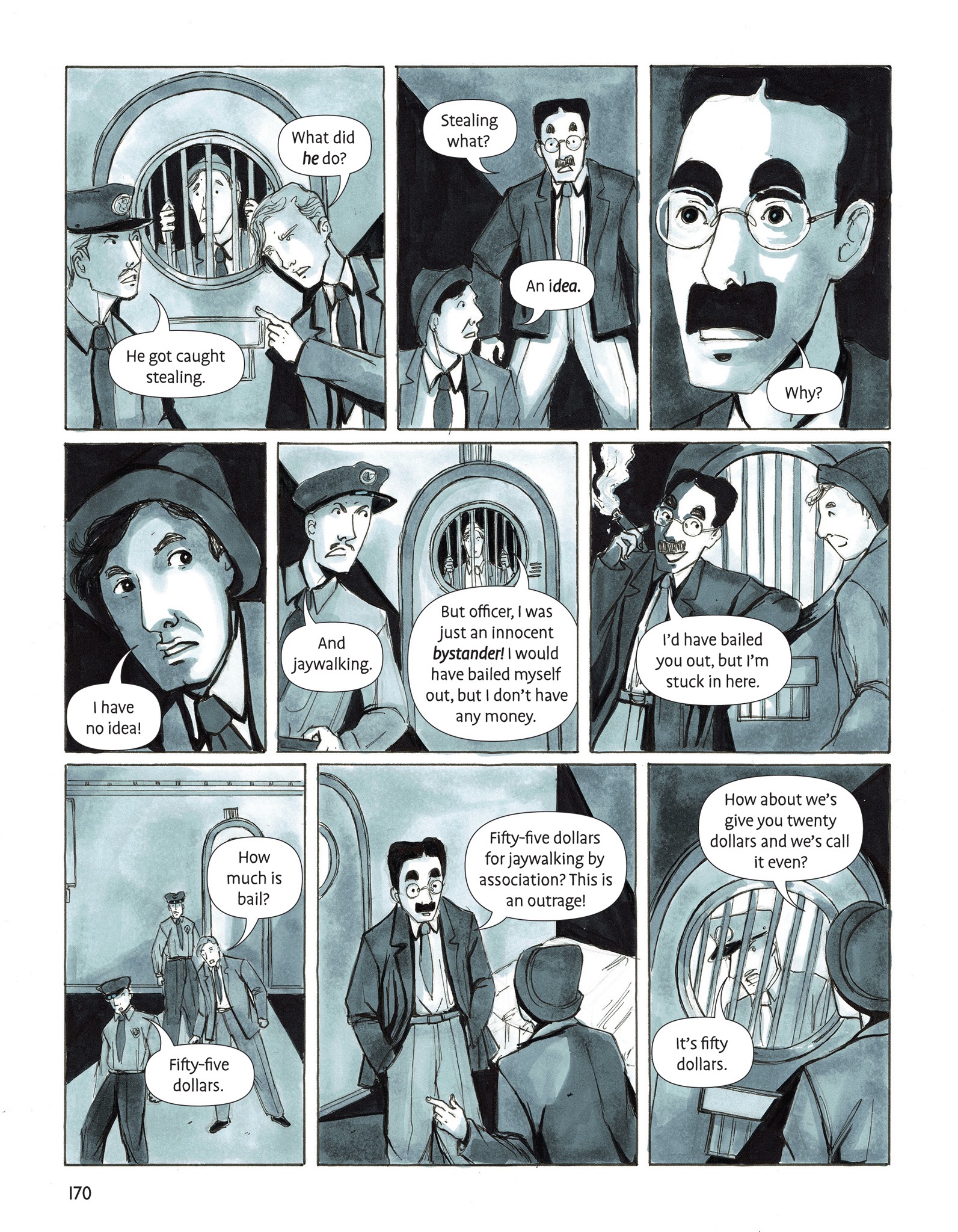 Read online Giraffes on Horseback Salad: Salvador Dali, the Marx Brothers, and the Strangest Movie Never Made comic -  Issue # TPB (Part 2) - 55