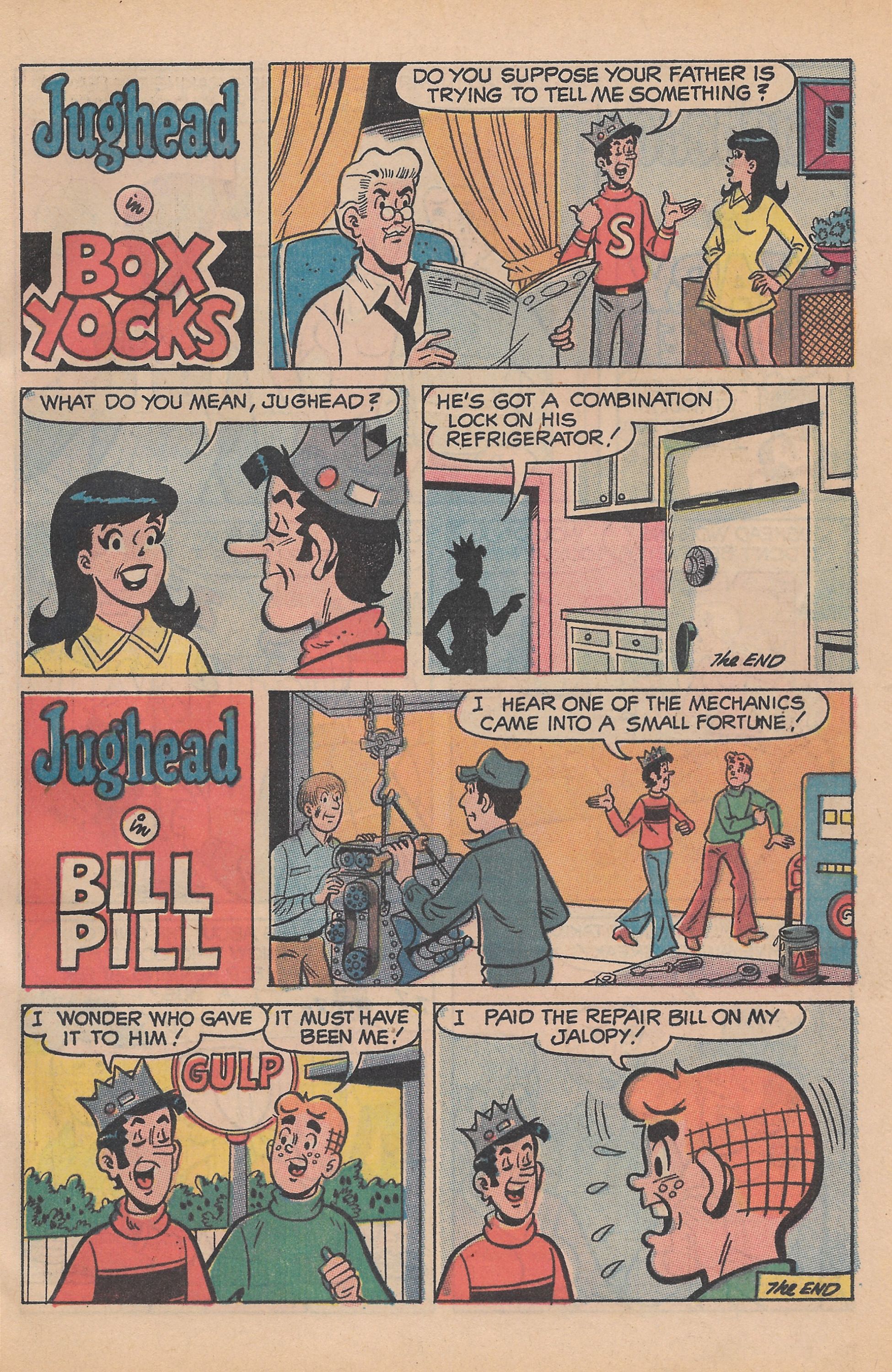 Read online Jughead's Jokes comic -  Issue #18 - 57