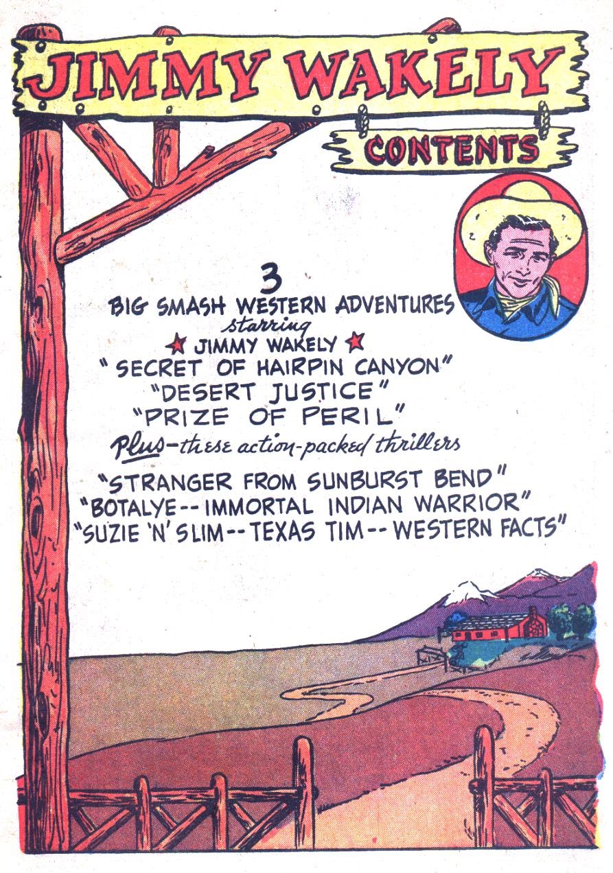 Read online Jimmy Wakely comic -  Issue #7 - 3