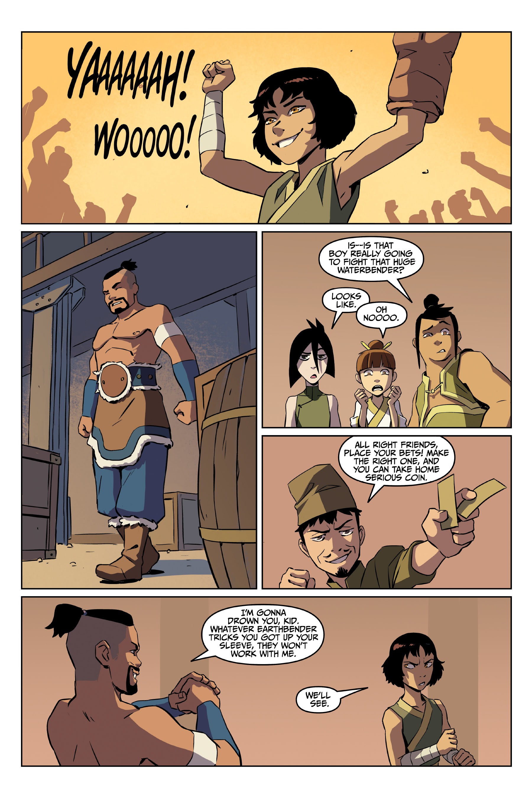 Read online Nickelodeon Avatar: The Last Airbender - Toph Beifong's Metalbending Academy comic -  Issue # TPB - 54