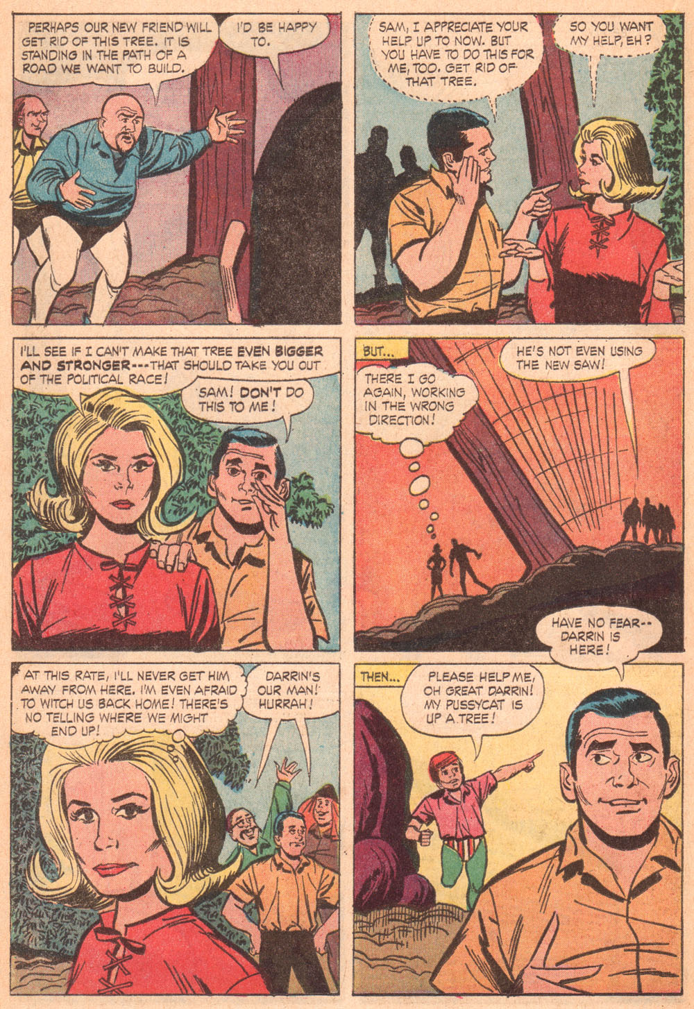 Read online Bewitched comic -  Issue #8 - 16
