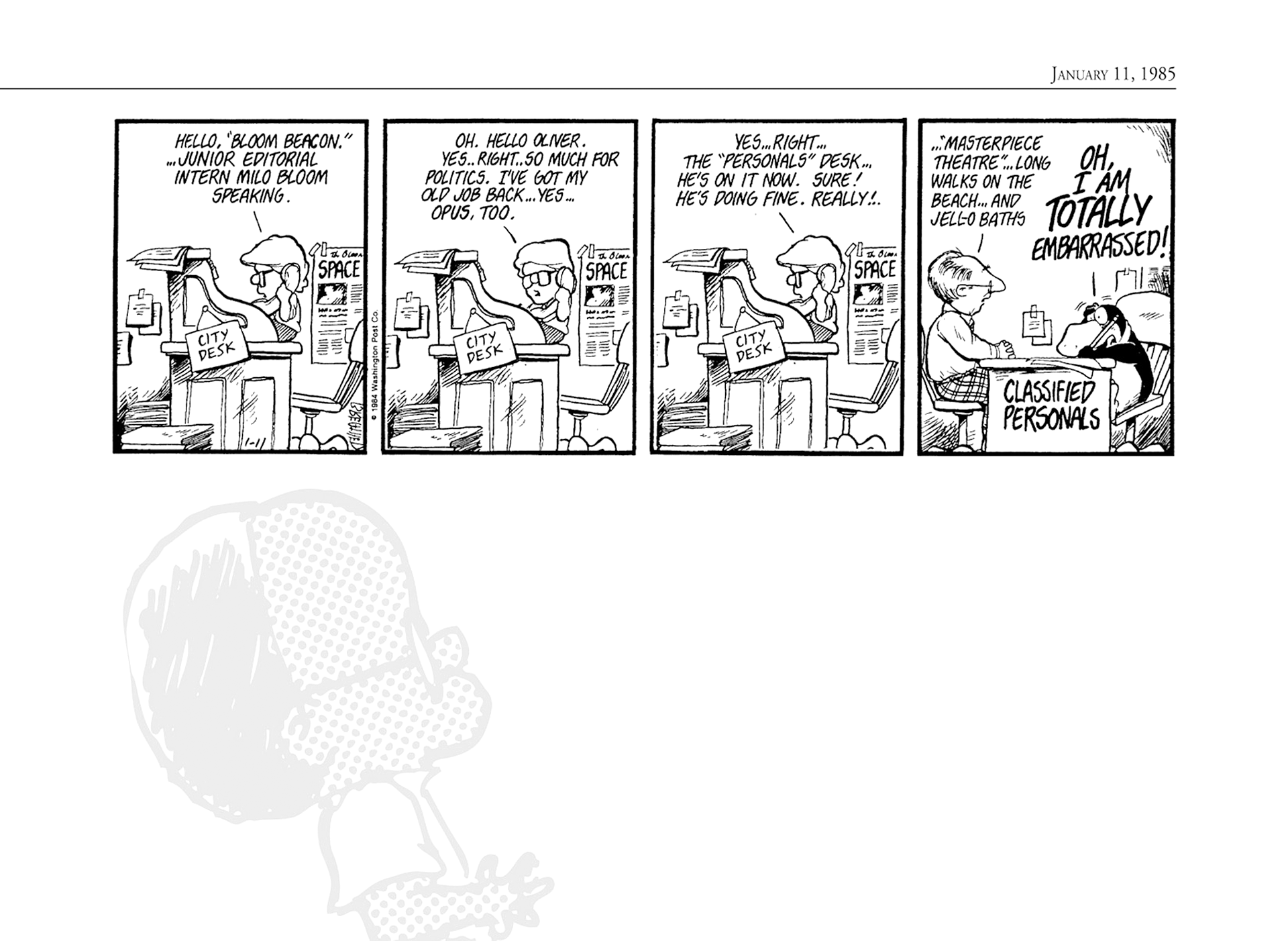 Read online The Bloom County Digital Library comic -  Issue # TPB 5 (Part 1) - 19