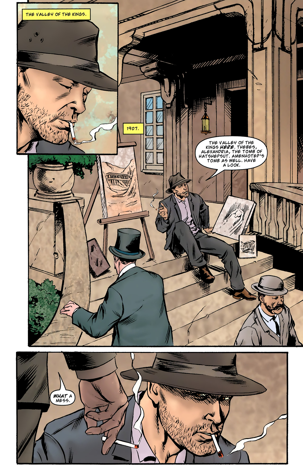 Read online The Murder of King Tut comic -  Issue #3 - 3