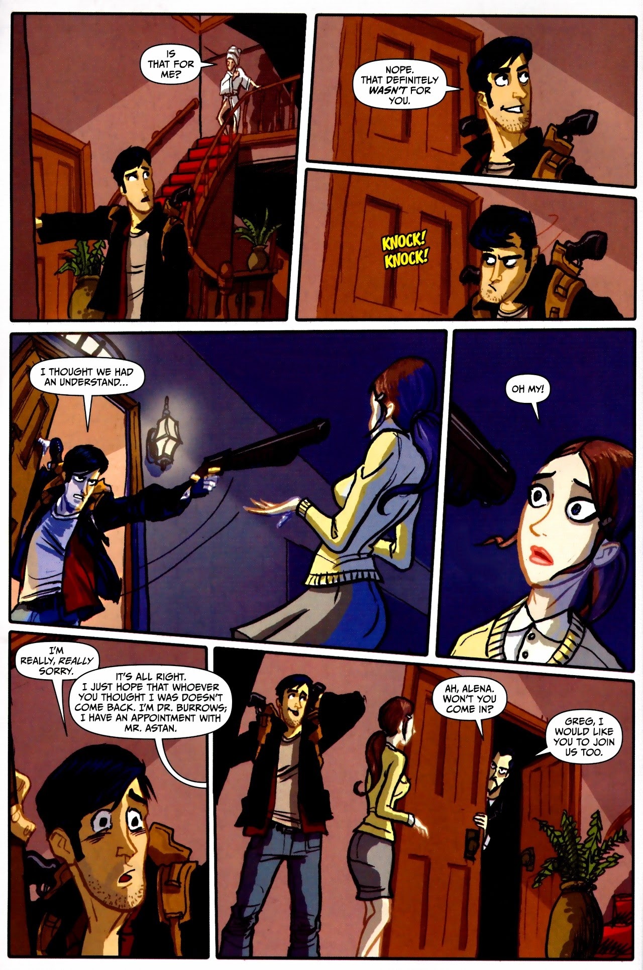 Read online Steve Niles' Strange Cases comic -  Issue #3 - 4