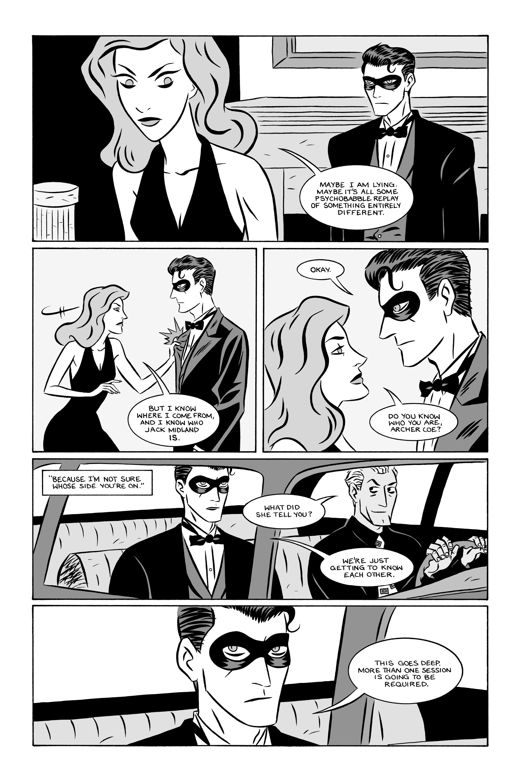 Read online Archer Coe and the Thousand Natural Shocks comic -  Issue #4 - 6