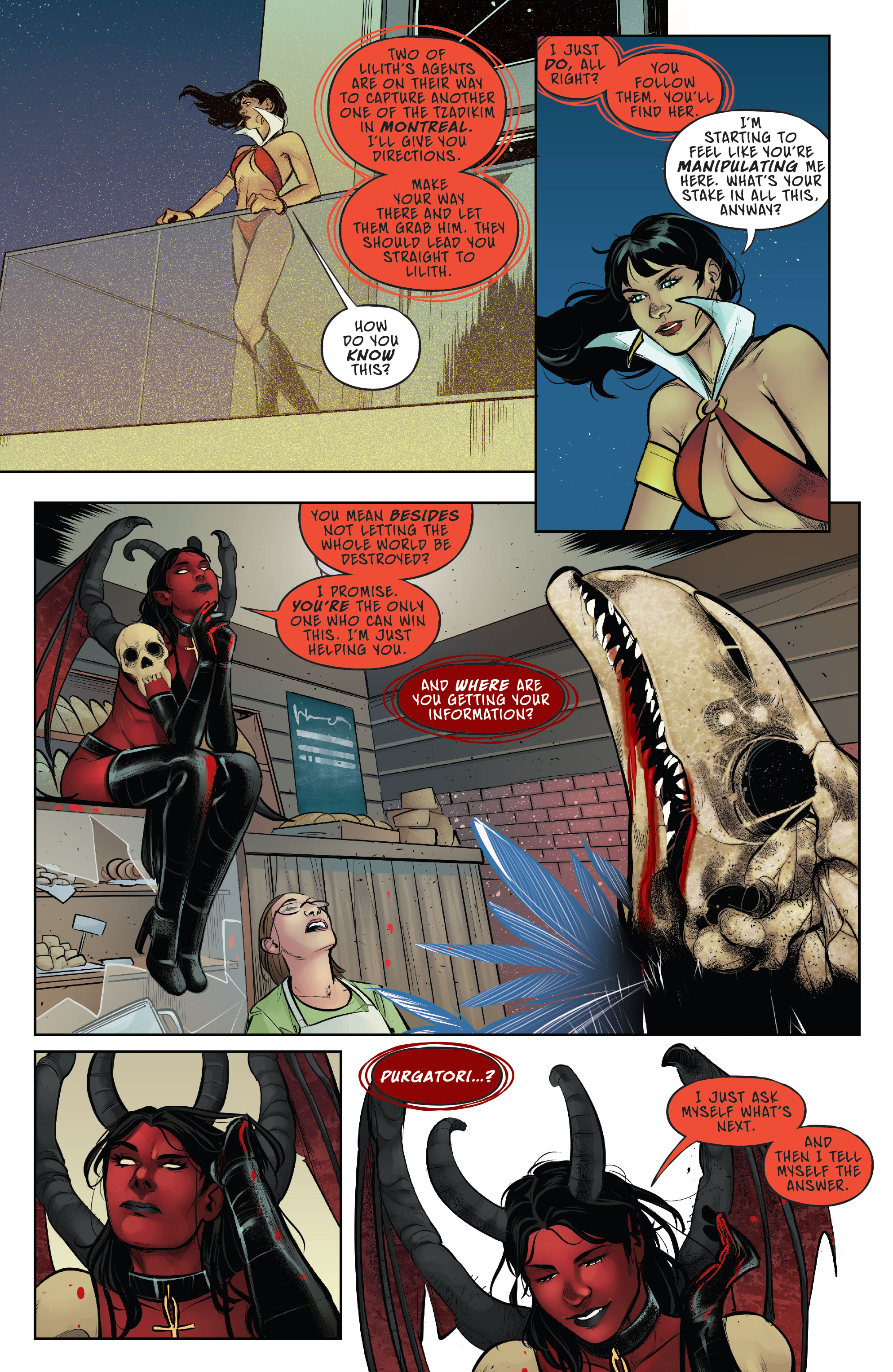 Read online Vampirella VS. Purgatori comic -  Issue #2 - 20