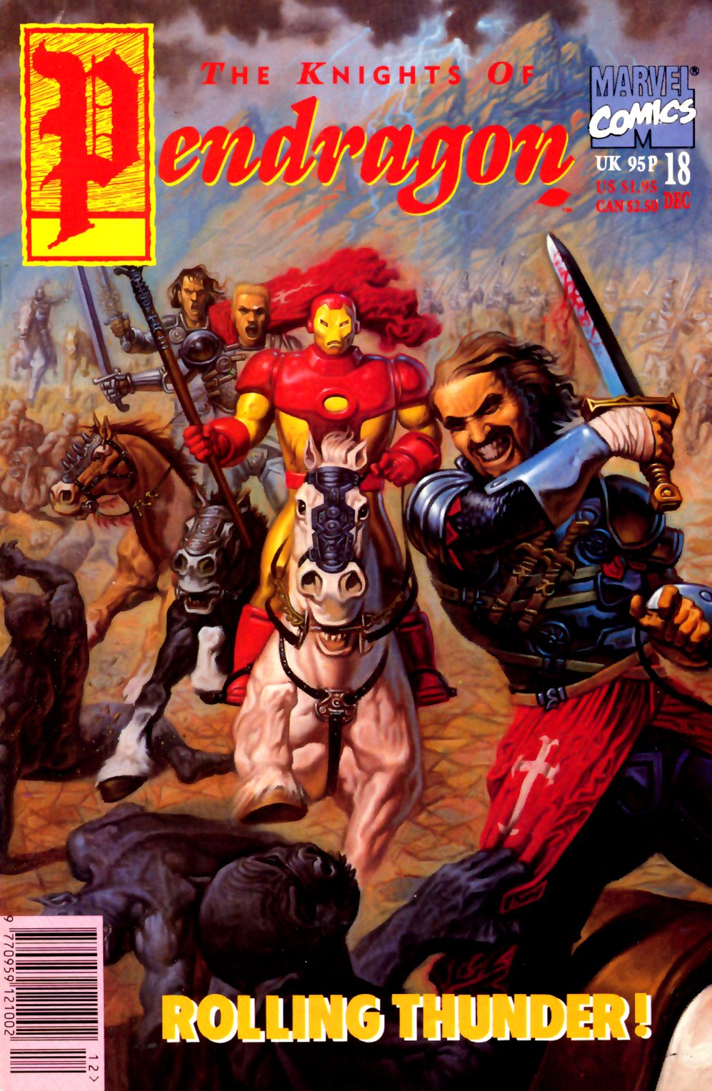 Read online The Knights of Pendragon comic -  Issue #18 - 1