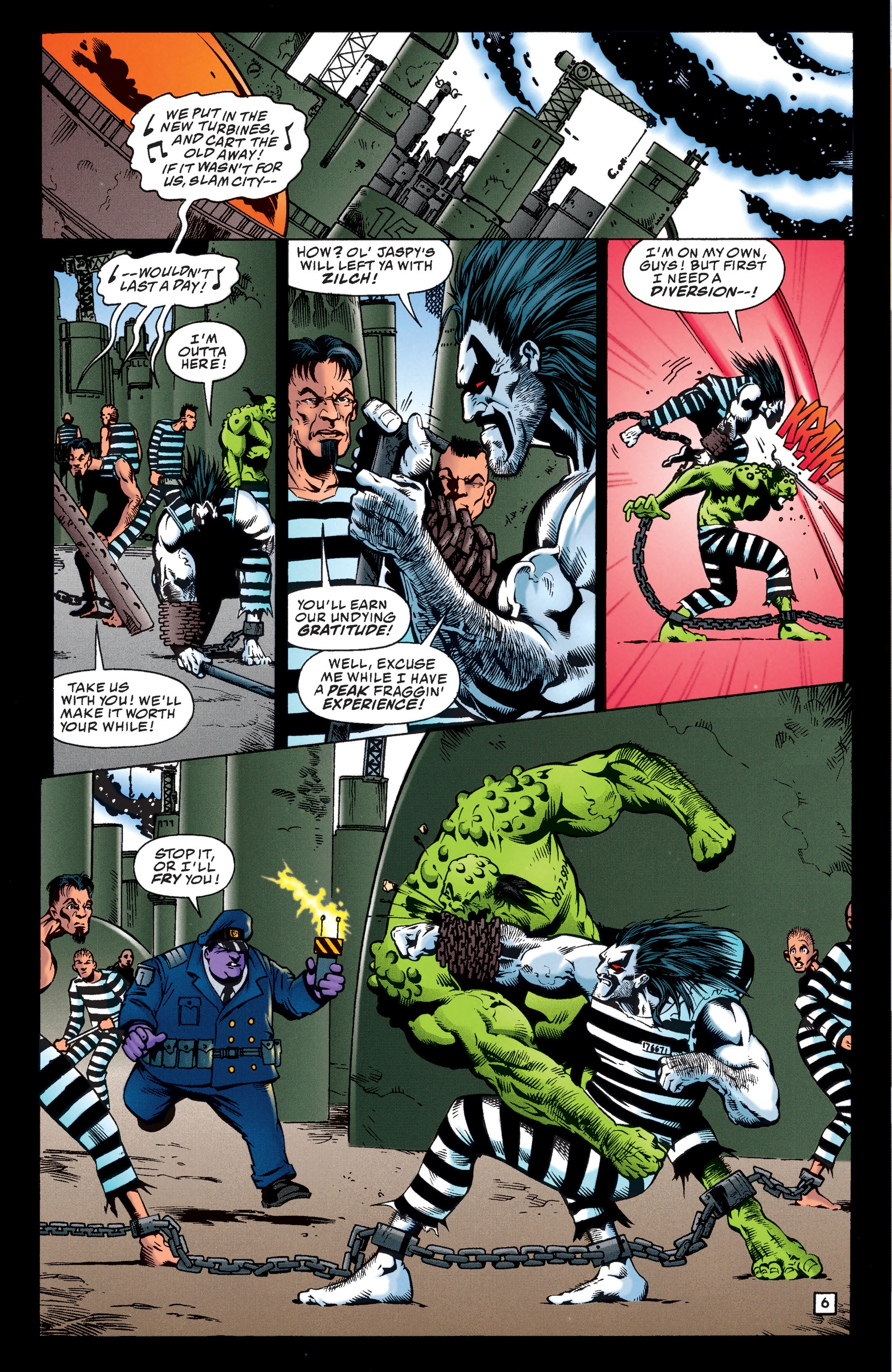 Read online Lobo (1993) comic -  Issue #31 - 7