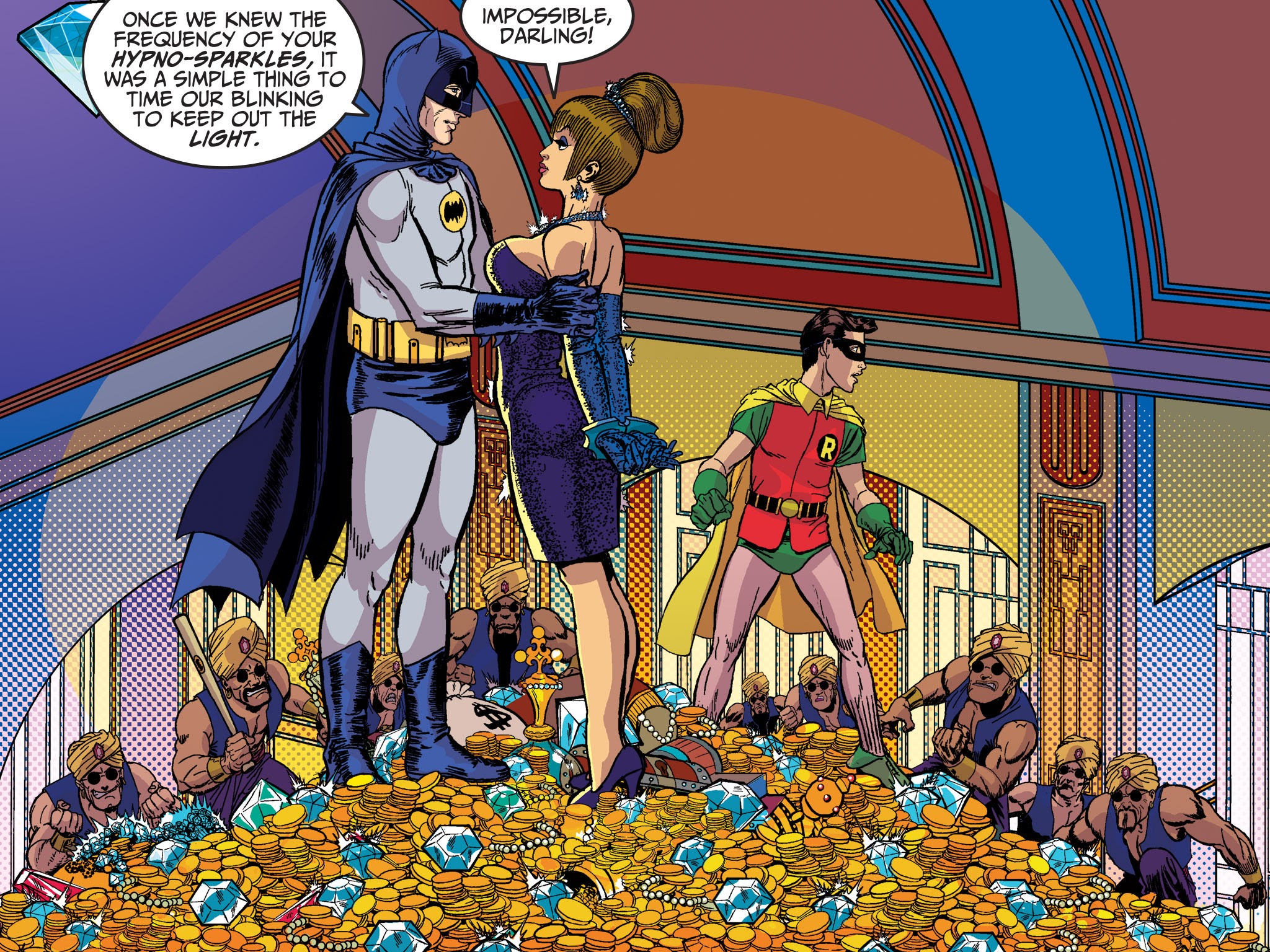 Read online Batman '66 [I] comic -  Issue #61 - 73