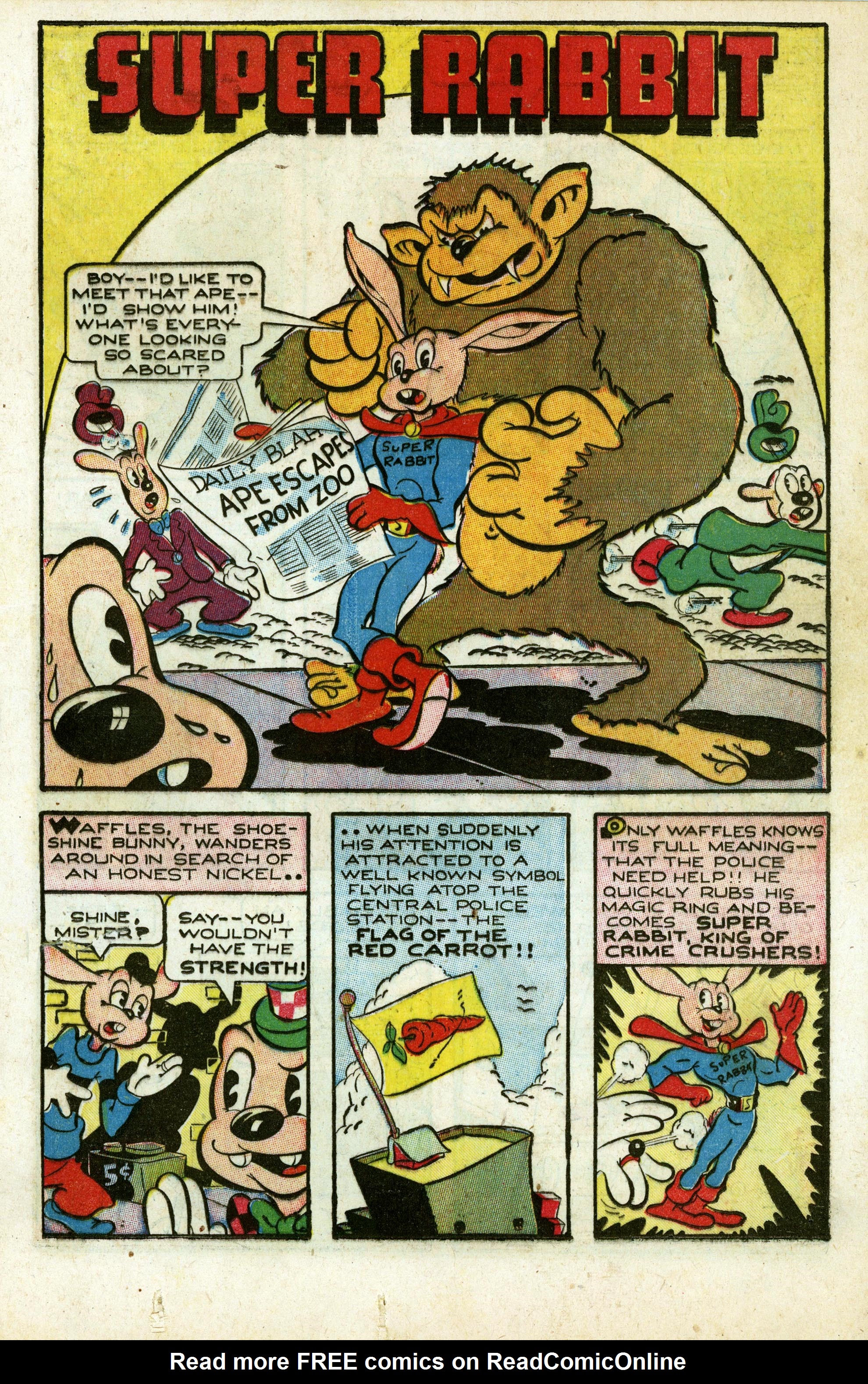 Read online Super Rabbit comic -  Issue #3 - 13