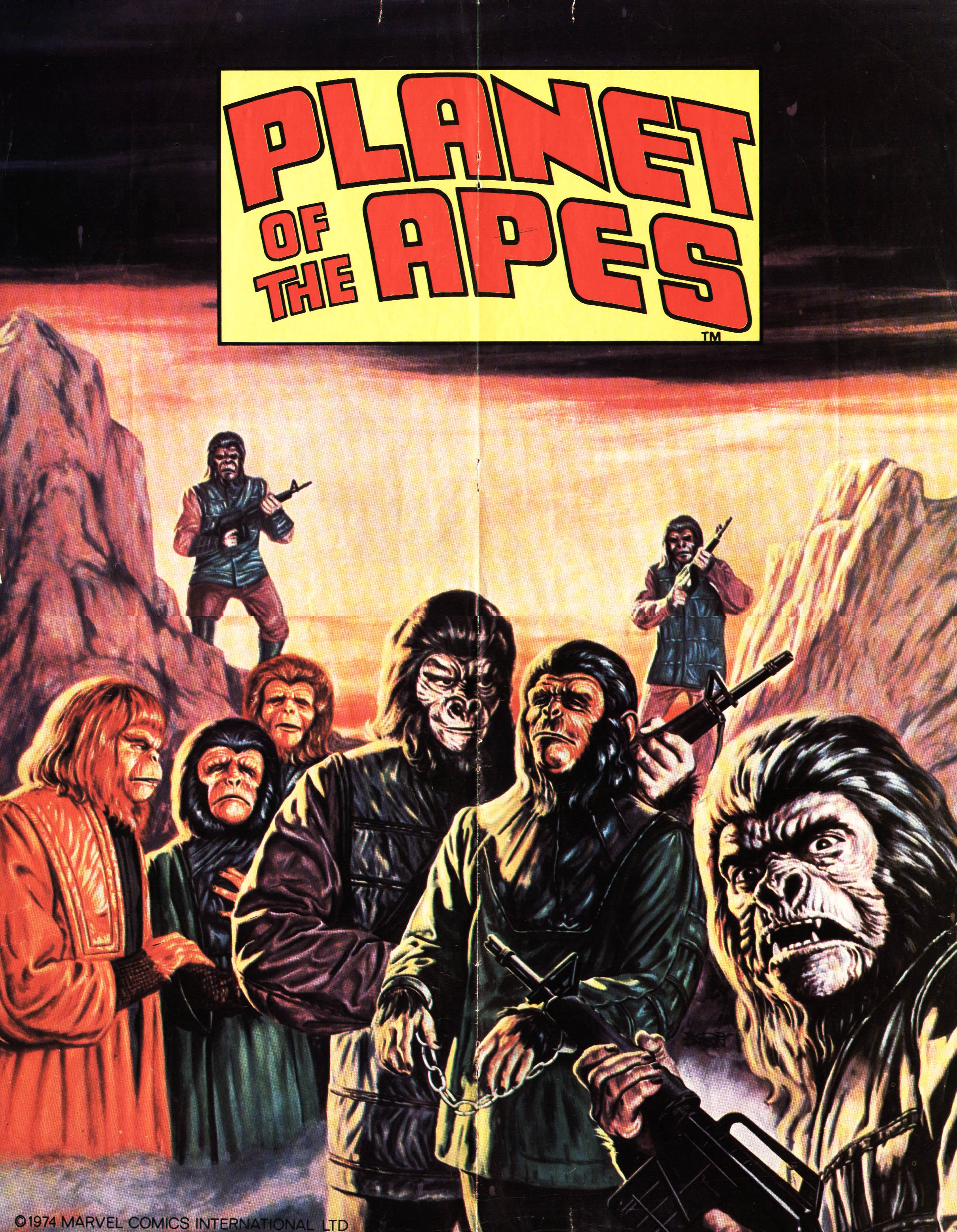 Read online Planet of the Apes (1974) comic -  Issue #1 - 37