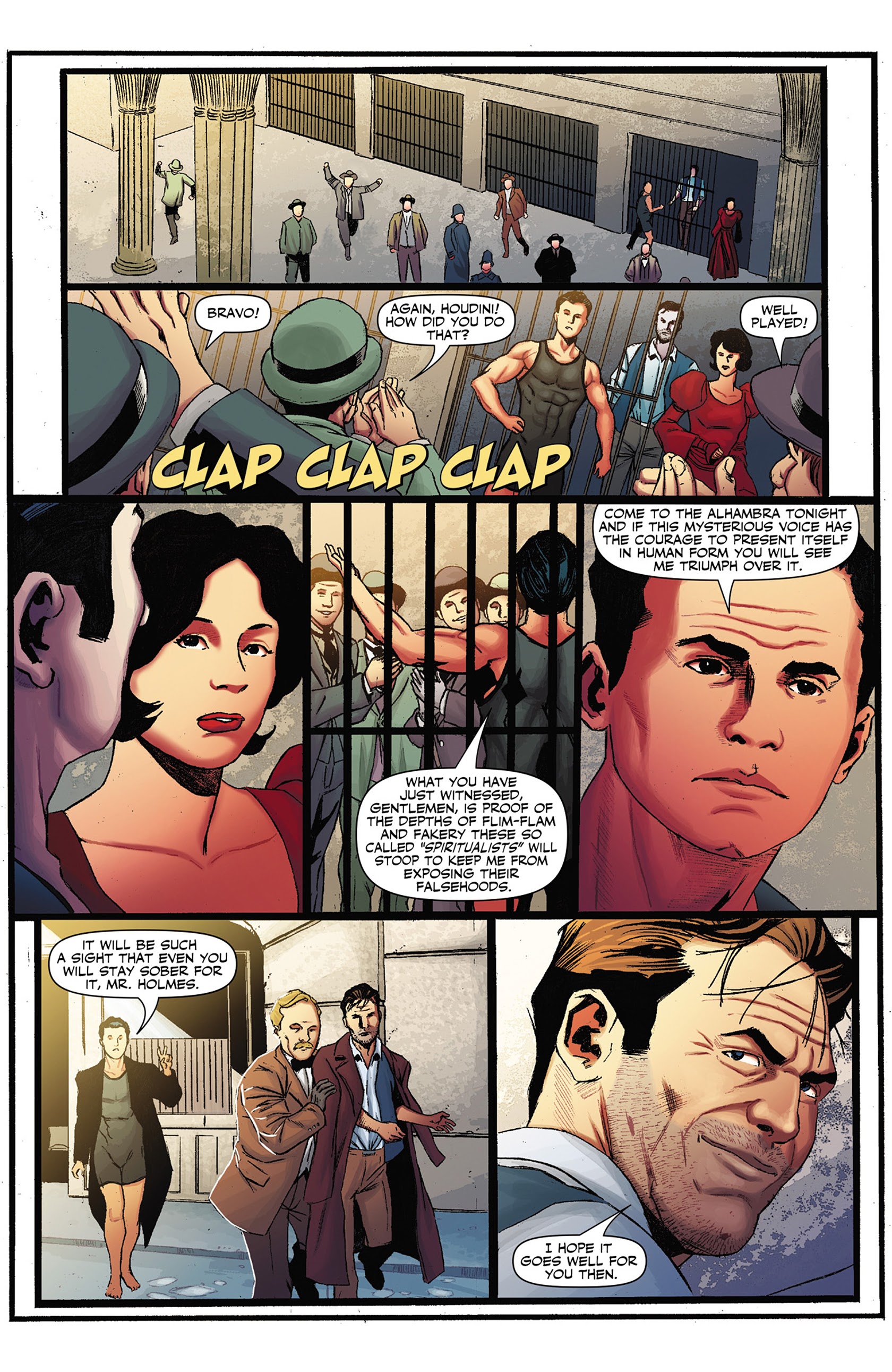 Read online Sherlock Holmes vs. Harry Houdini comic -  Issue #1 - 15