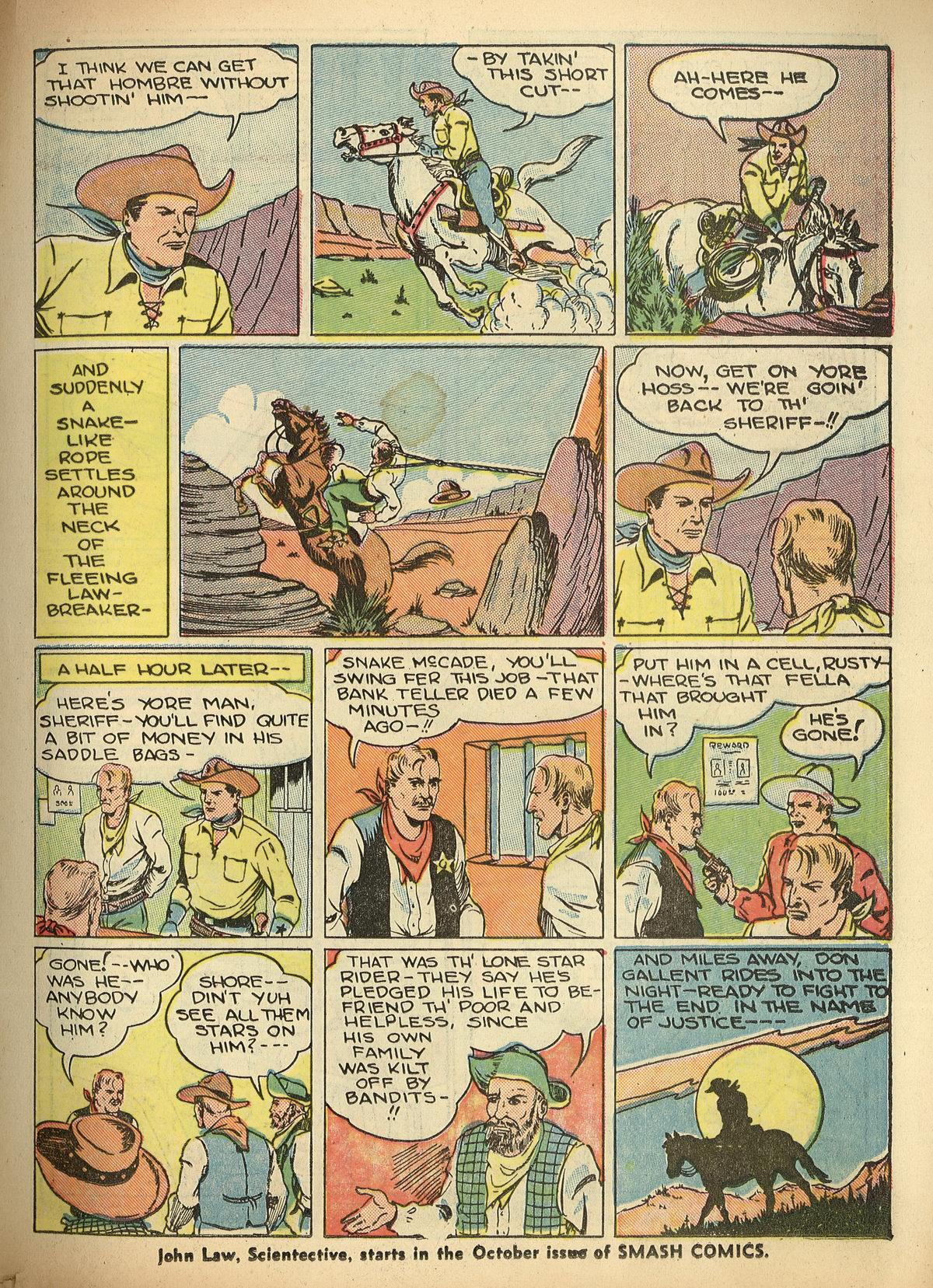 Read online Smash Comics comic -  Issue #2 - 16