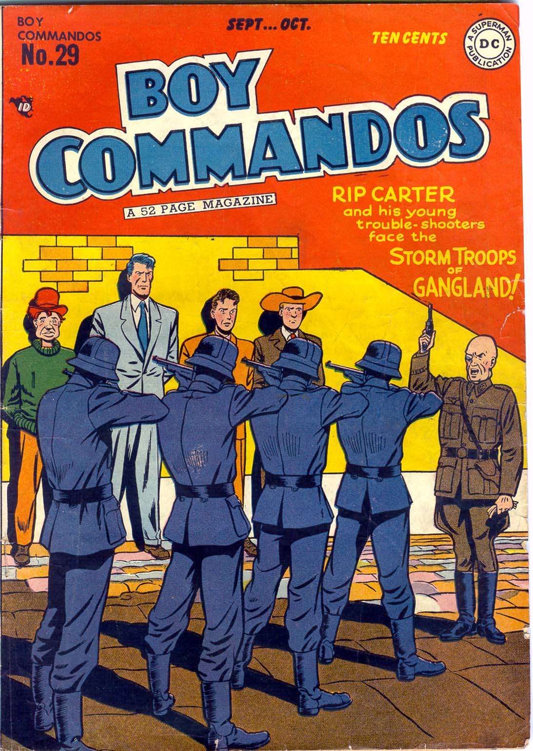 Read online Boy Commandos comic -  Issue #29 - 1