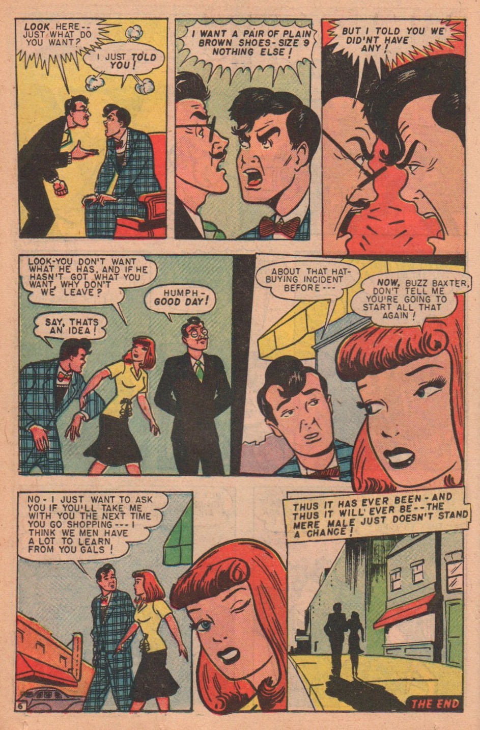 Read online Patsy Walker comic -  Issue #33 - 36