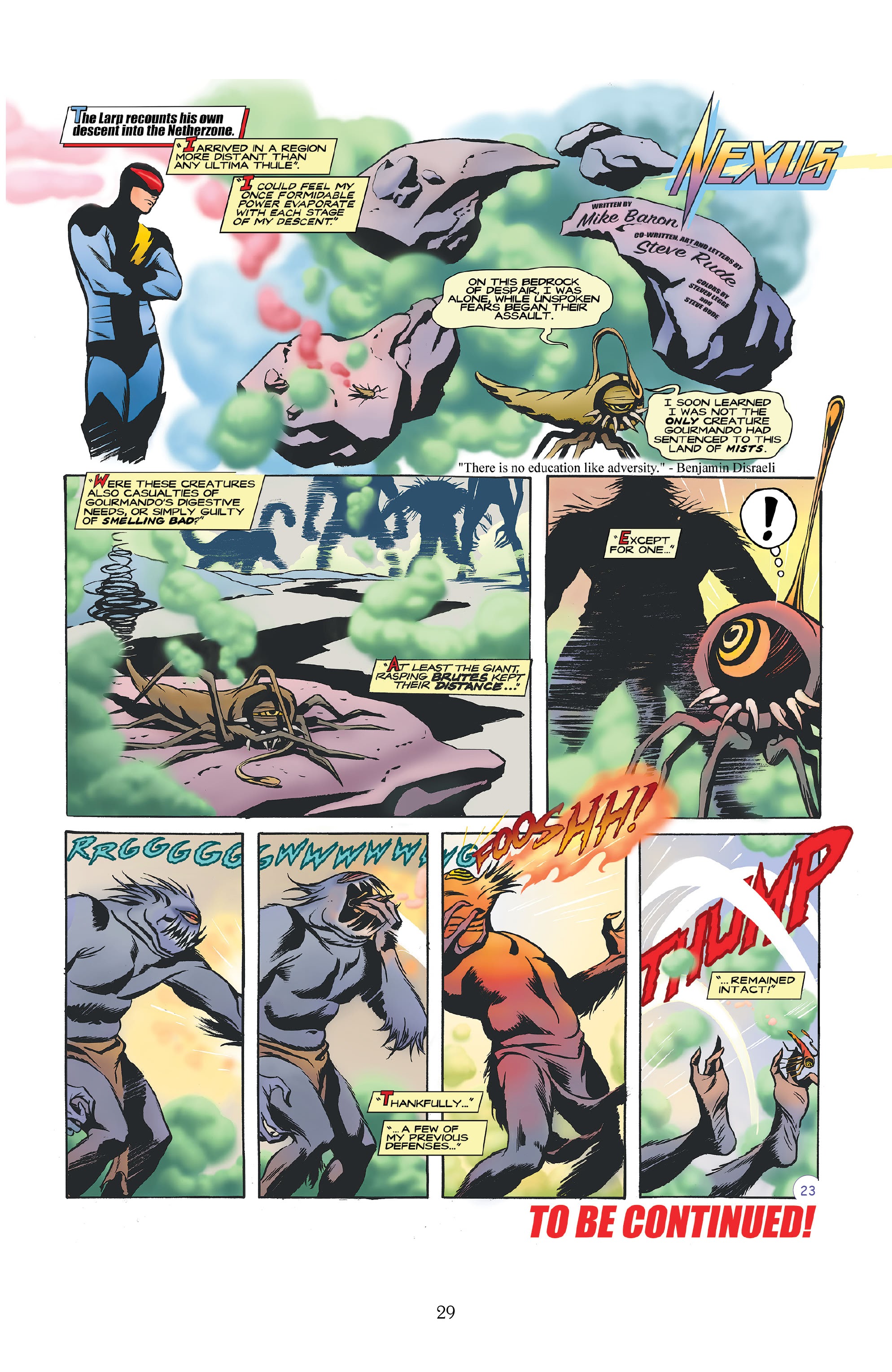 Read online Nexus Newspaper Strips: The Coming of Gourmando comic -  Issue # TPB (Part 1) - 28