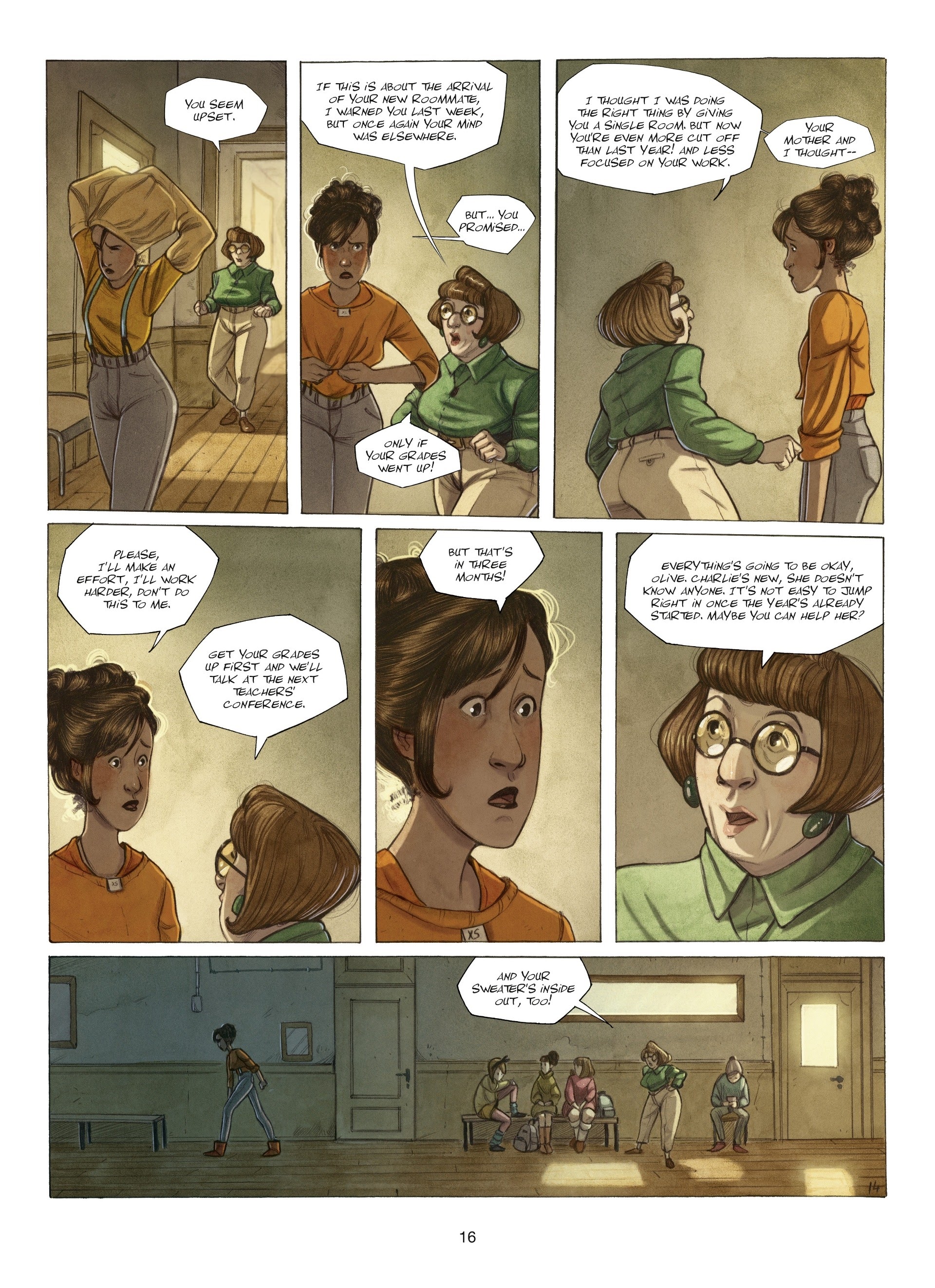 Read online Olive comic -  Issue #1 - 16