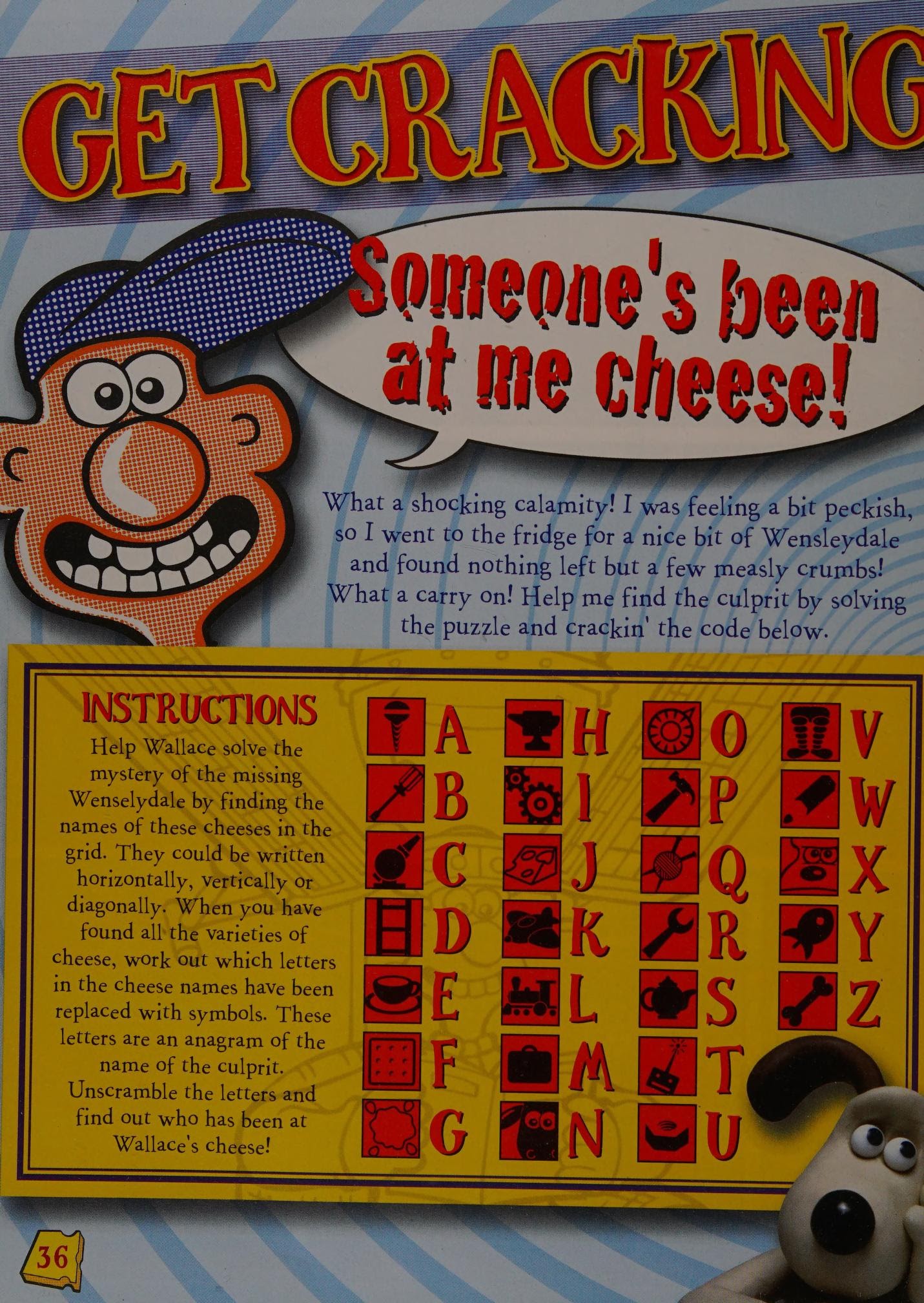 Read online Wallace and Gromit Annual comic -  Issue #2007 - 38