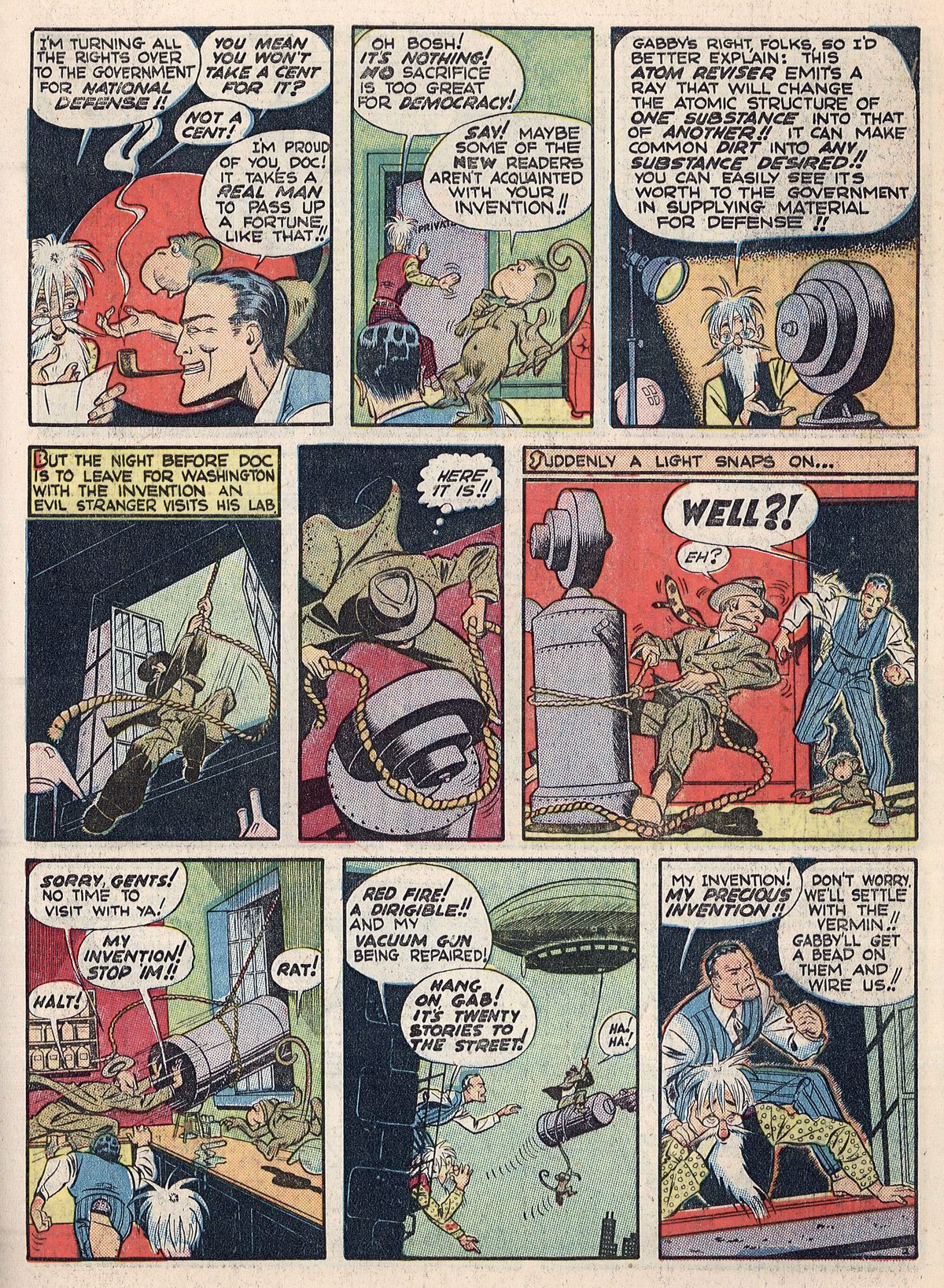 Read online Smash Comics comic -  Issue #32 - 35