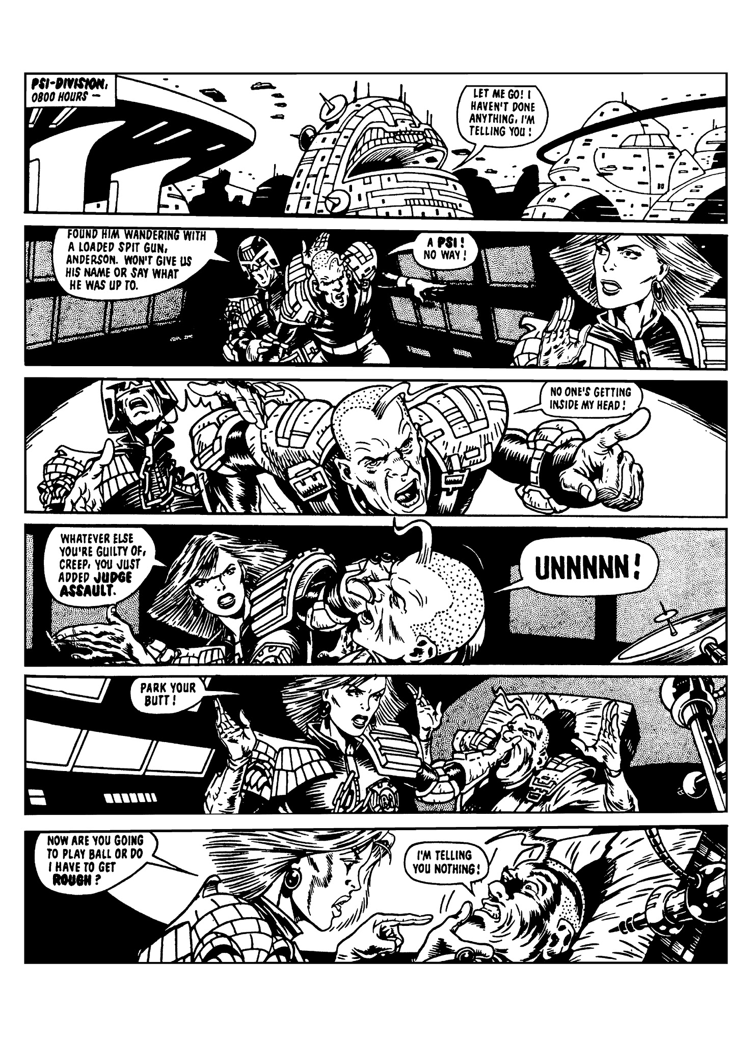 Read online Judge Anderson: The Psi Files comic -  Issue # TPB 1 - 69