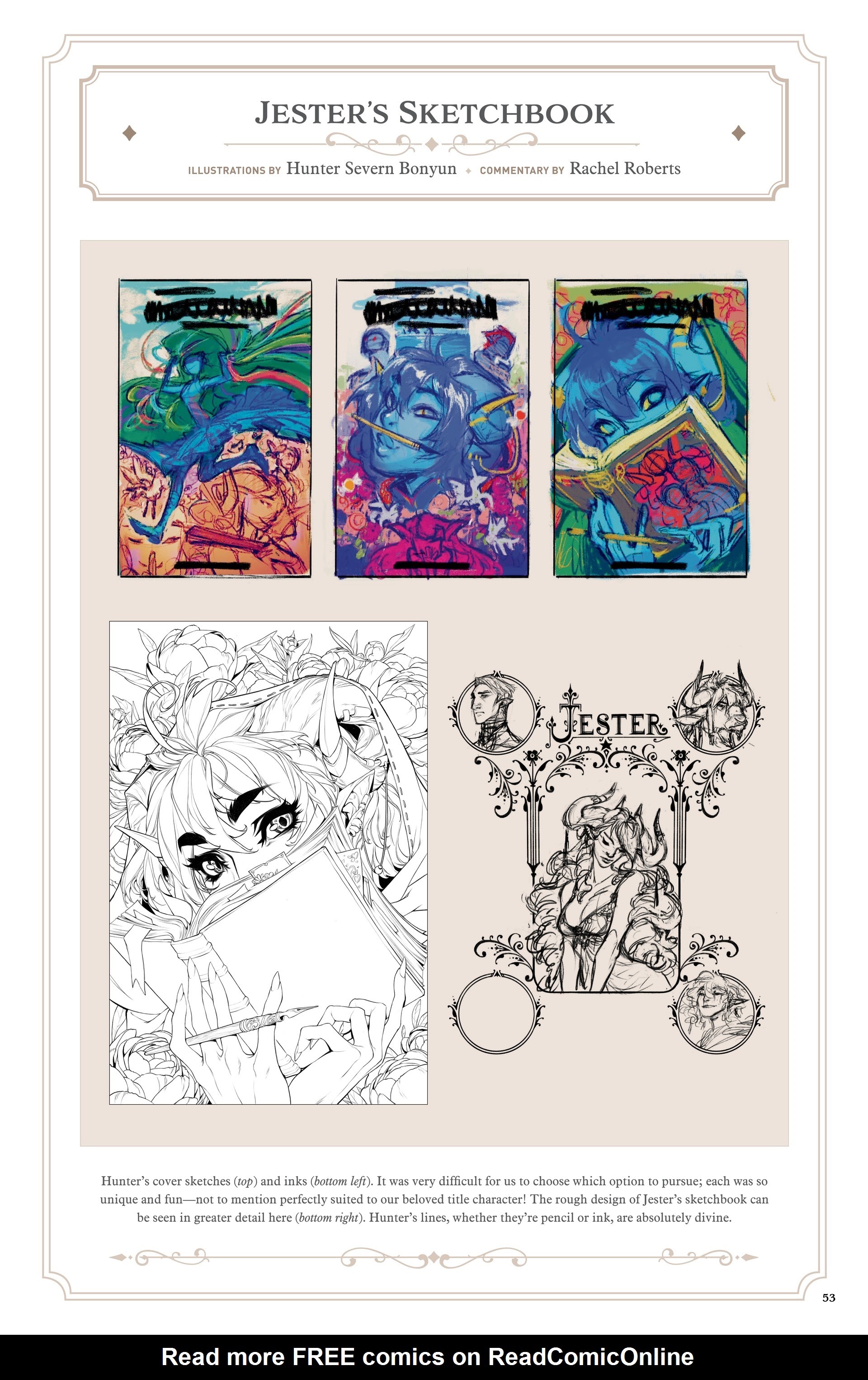 Read online Critical Role: The Mighty Nein Origins–Jester Lavorre comic -  Issue # Full - 56